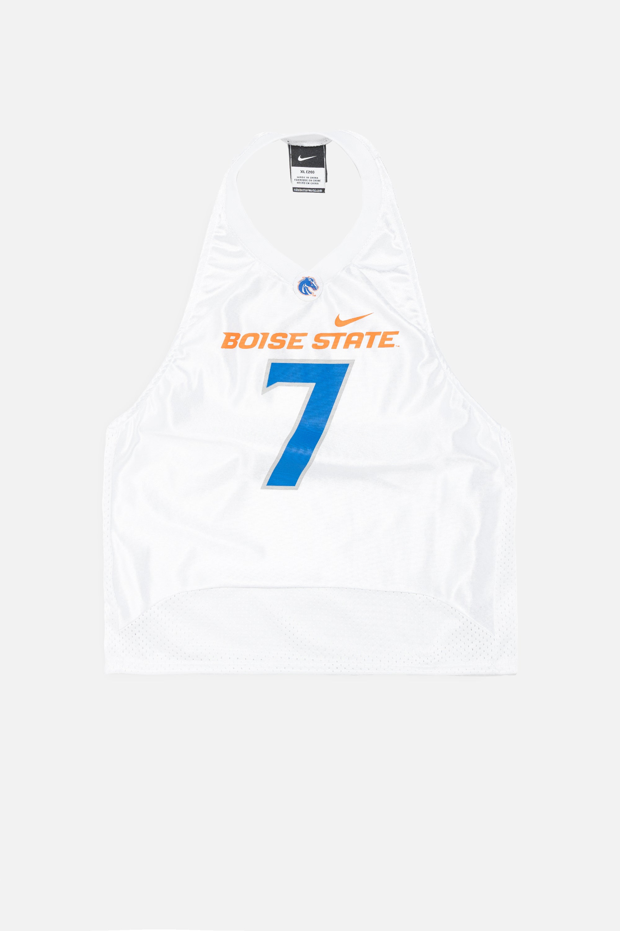 Rework Boise State Broncos Halter Top