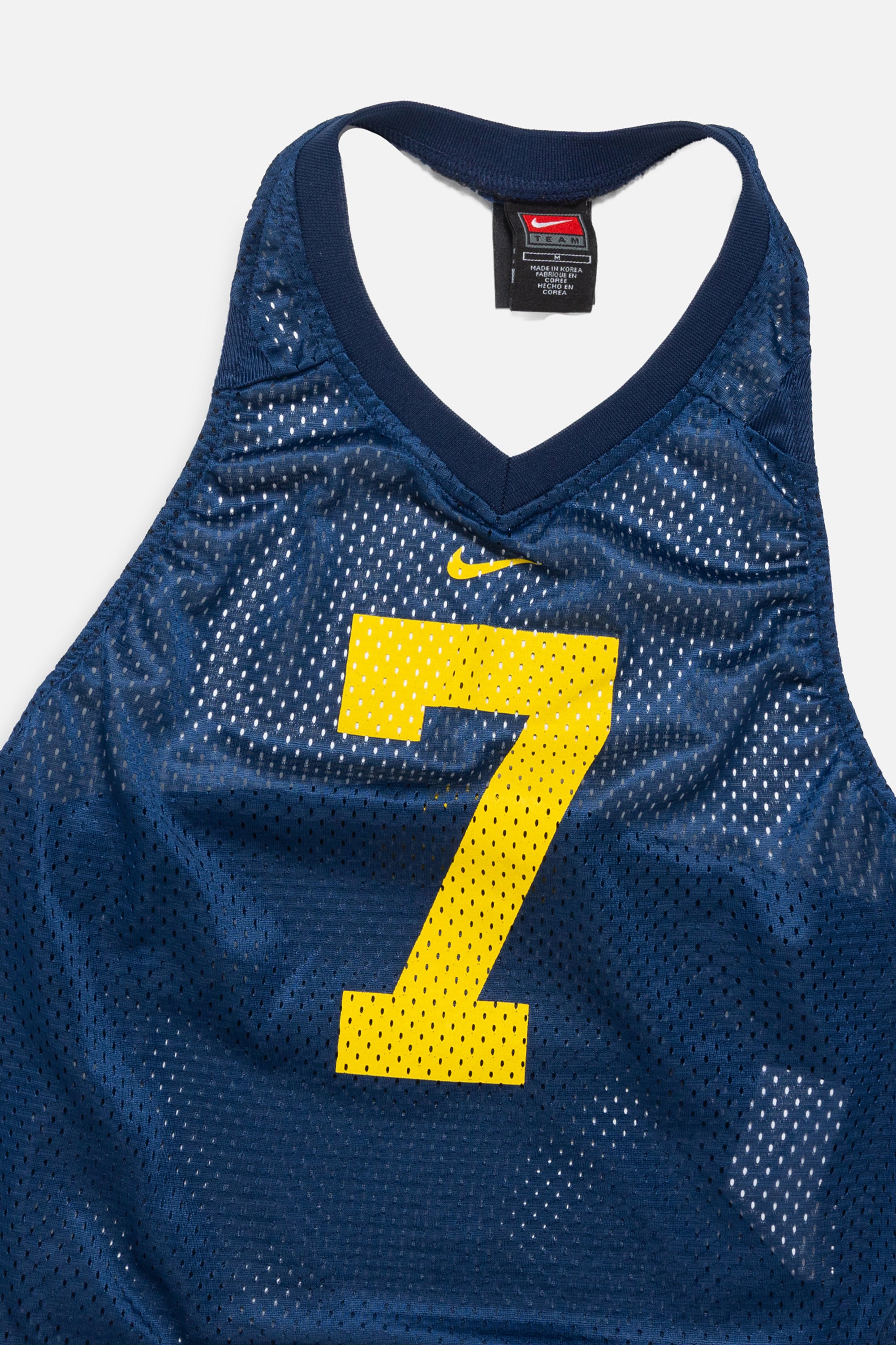 Rework Michigan Wolverines Halter Top