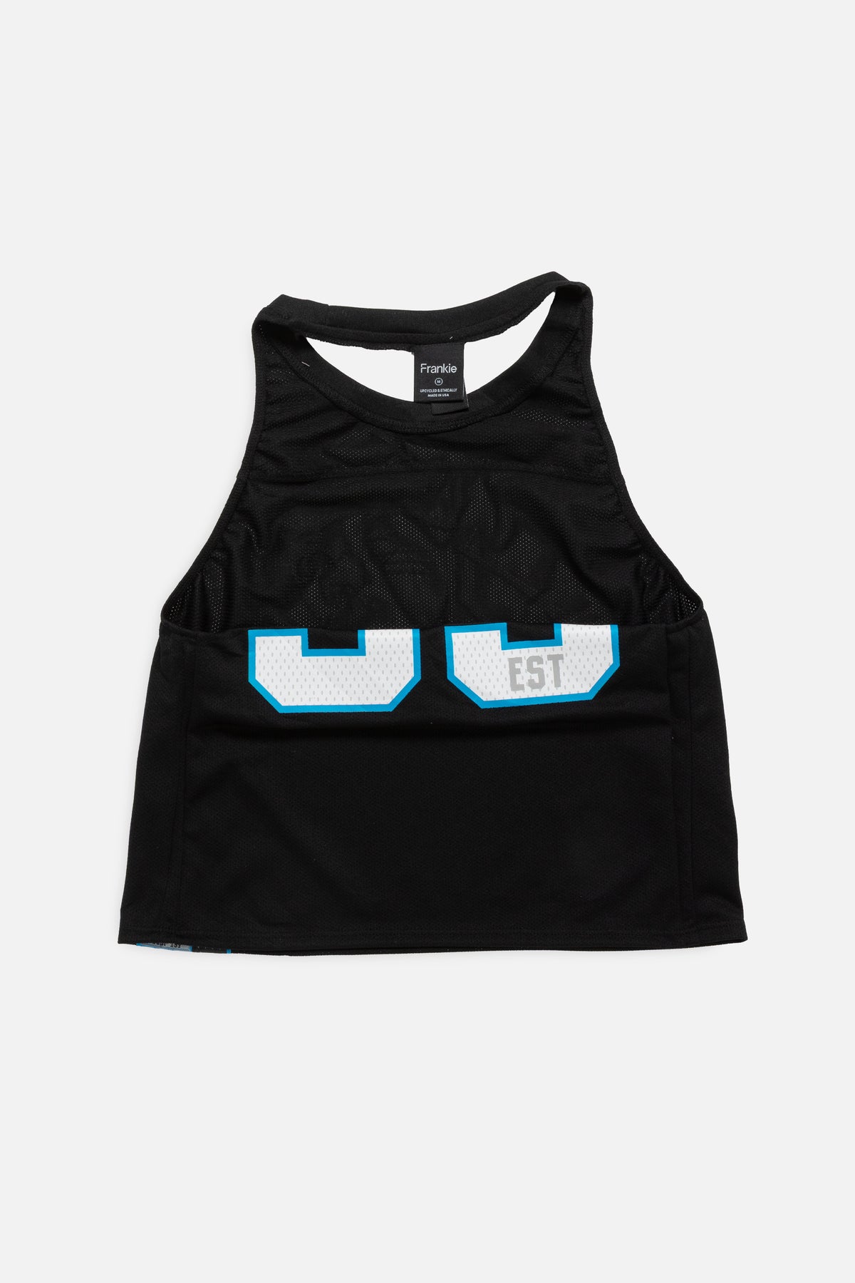 Rework Carolina Panthers Halter Top