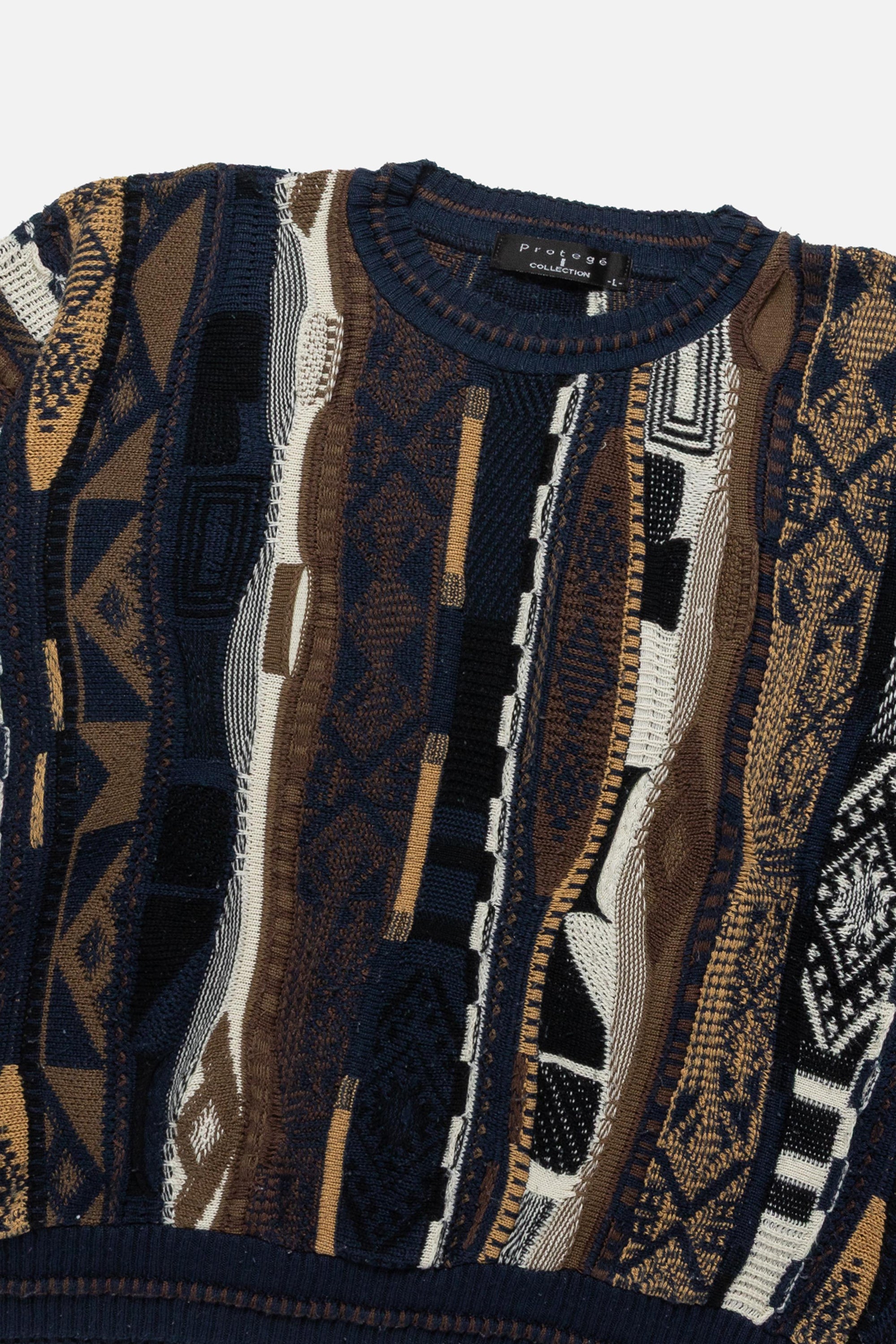 Vintage Coogi Style Knit Sweater
