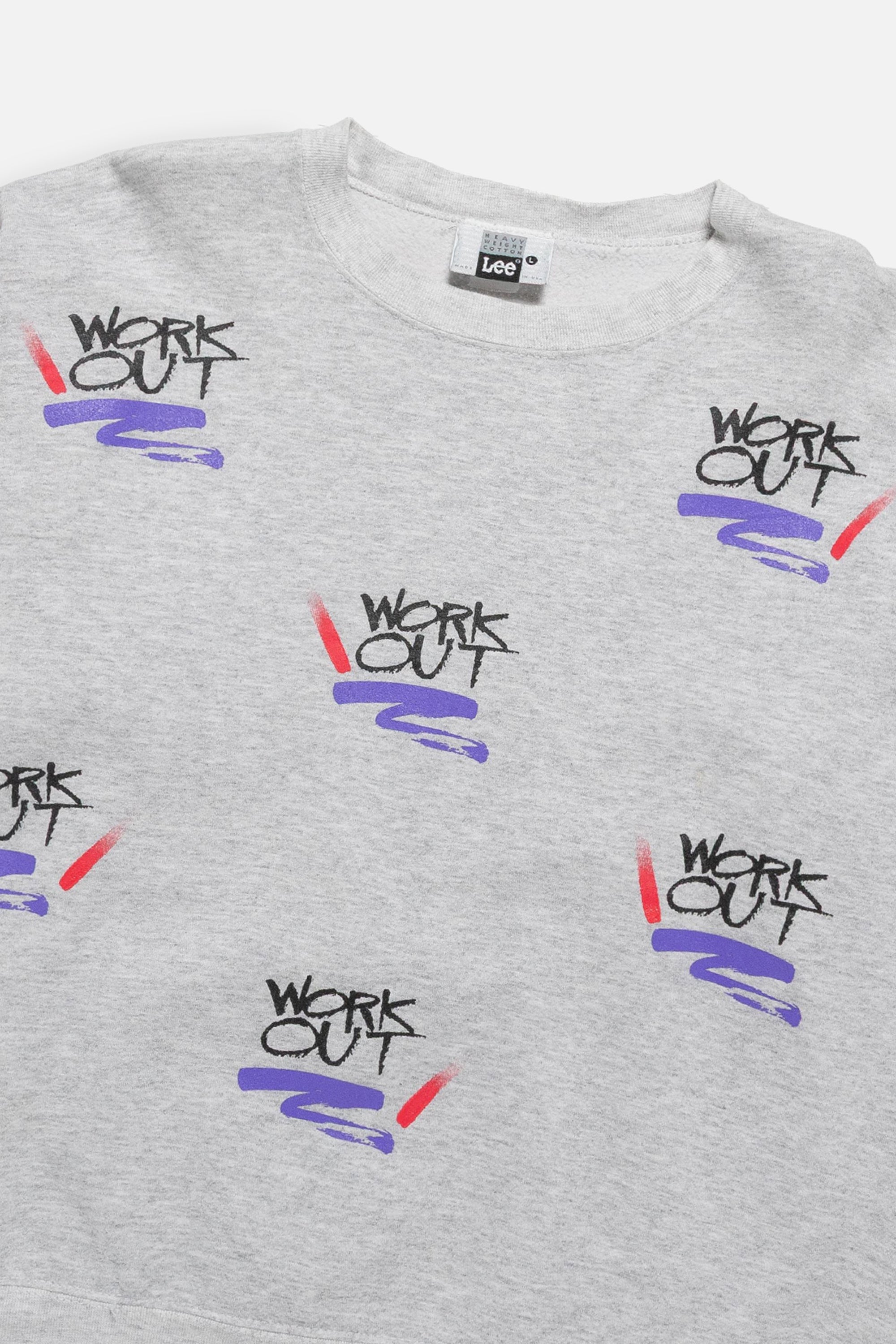 Vintage Work Out Retro Sweatshirt