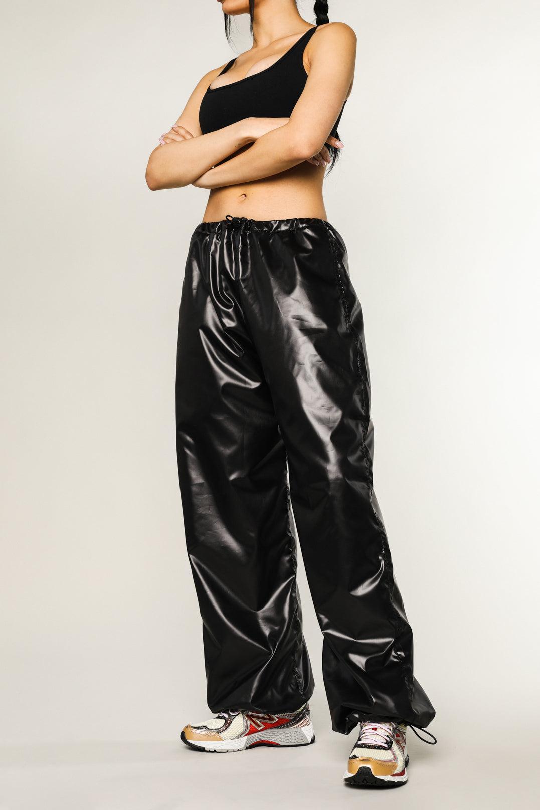 Deadstock Black Magma Pant - XS, S, M, L, XL, 2XL-BOTTOMS-Frankie-XS-Frankie Collective Rare Vintage Streetwear Reworks