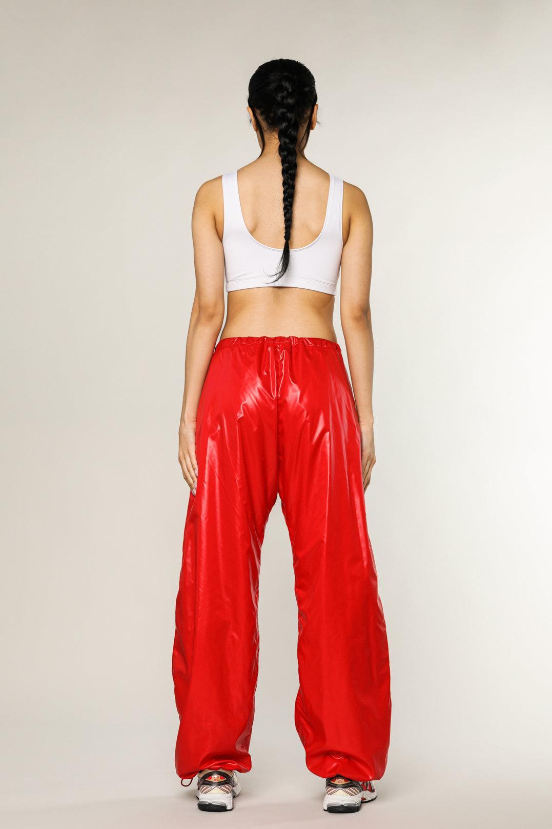 Deadstock Red Magma Pant - XS, S, M, L, XL, 2XL-BOTTOMS-Frankie-XS-Frankie Collective Rare Vintage Streetwear Reworks