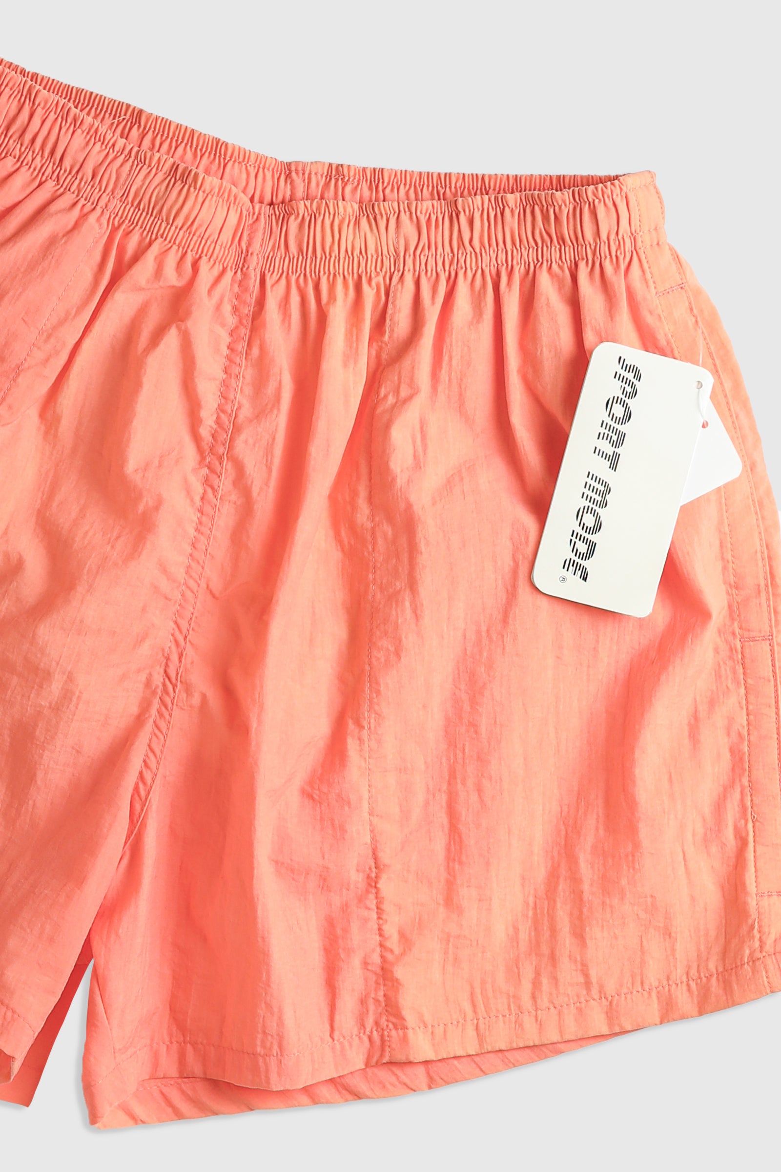 Deadstock Sport Mode Nylon Shorts - Purple, Neon Yellow, Orange, Pink, Black-BOTTOMS-vendor-unknown-Pink - XS-Frankie Collective Rare Vintage Streetwear Reworks