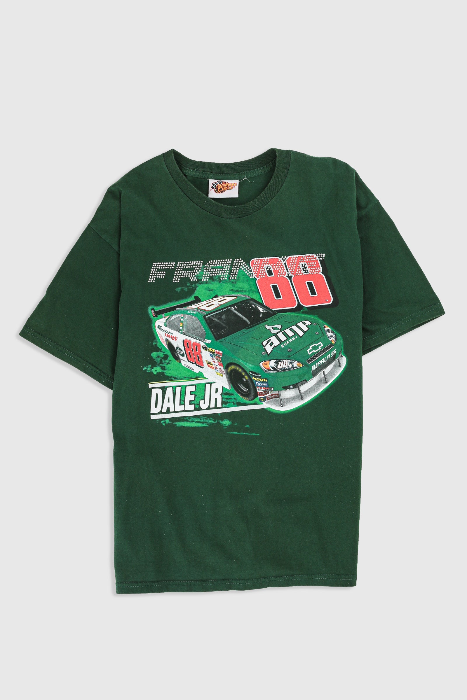 Frankie Rhinestone Racing Tee-TSHIRTS-Racing-Frankie Collective Rare Vintage Streetwear Reworks