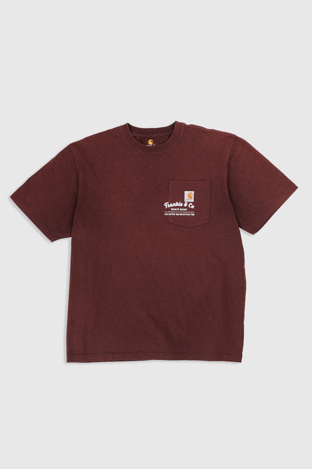 Frankie Waste Management Carhartt Tee-T-SHIRT-carhartt-Frankie Collective Rare Vintage Streetwear Reworks
