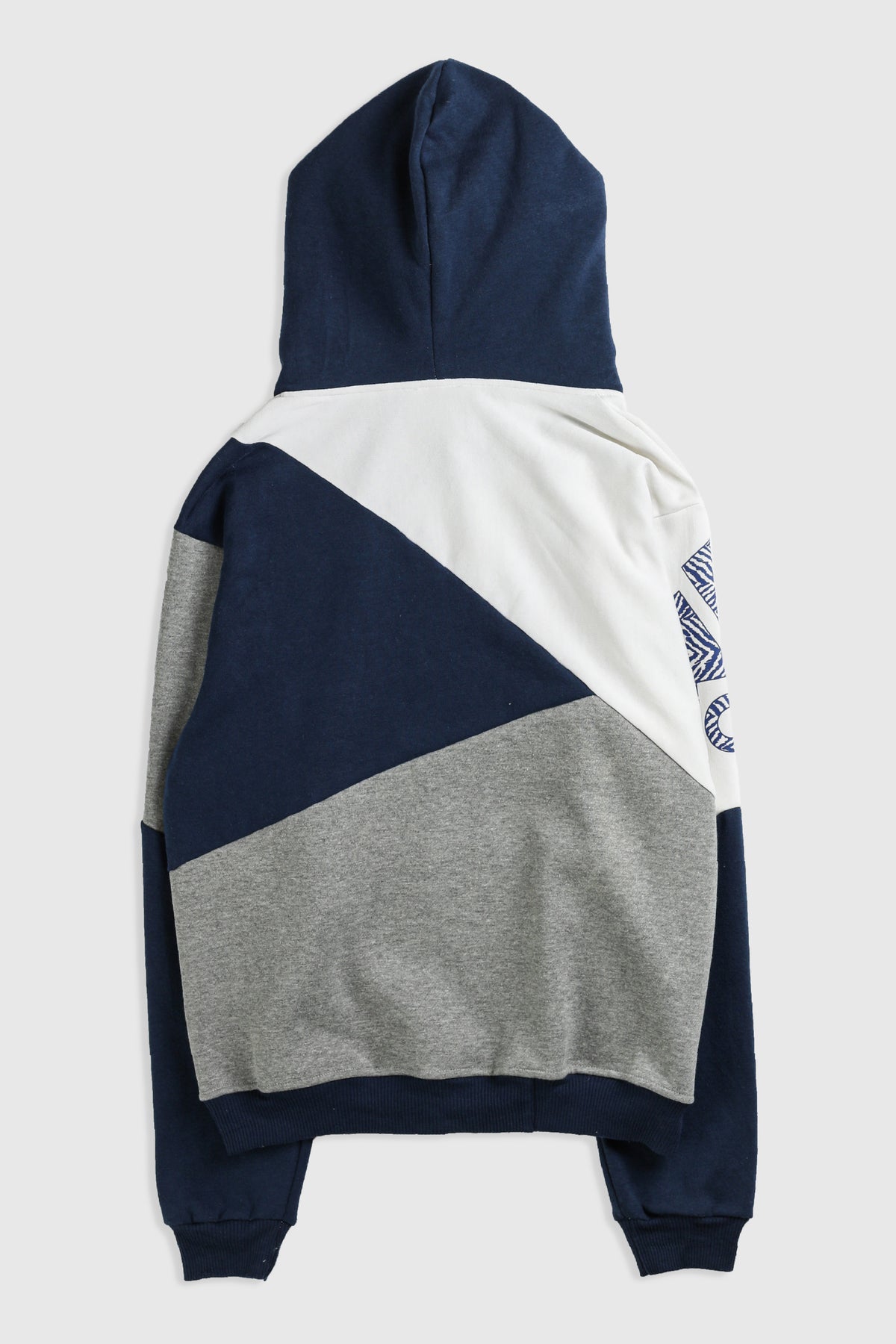 Rework Adidas Patchwork Sweatshirt - XS-SWEATERS-Adidas-Frankie Collective Rare Vintage Streetwear Reworks