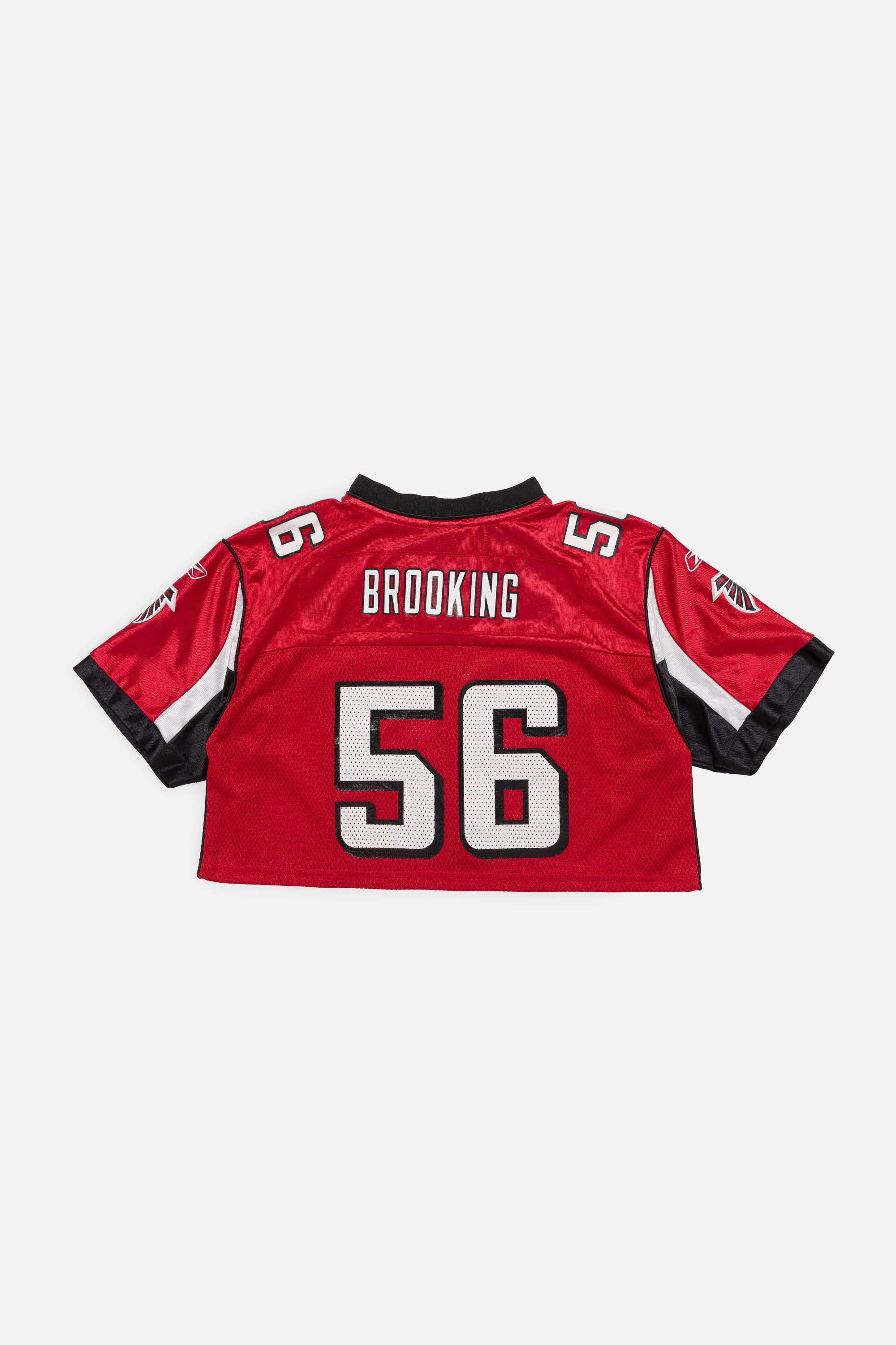 Rework Atlanta Falcons Crop Jersey-NFL-Frankie Collective-Rework-Vintage-Streetwear