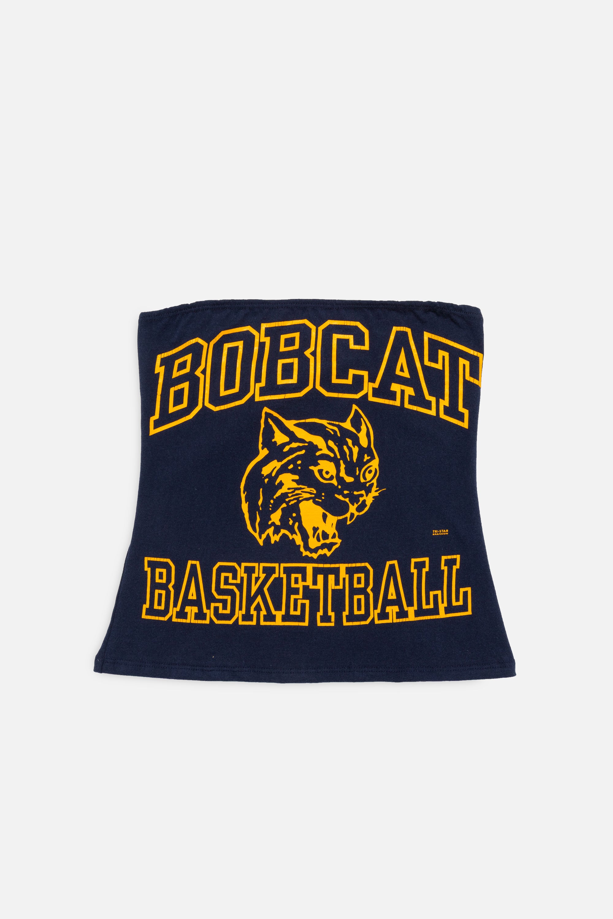 Rework Bobcat Basketball Tube Top - L-TOPS-Varsity-Frankie Collective
