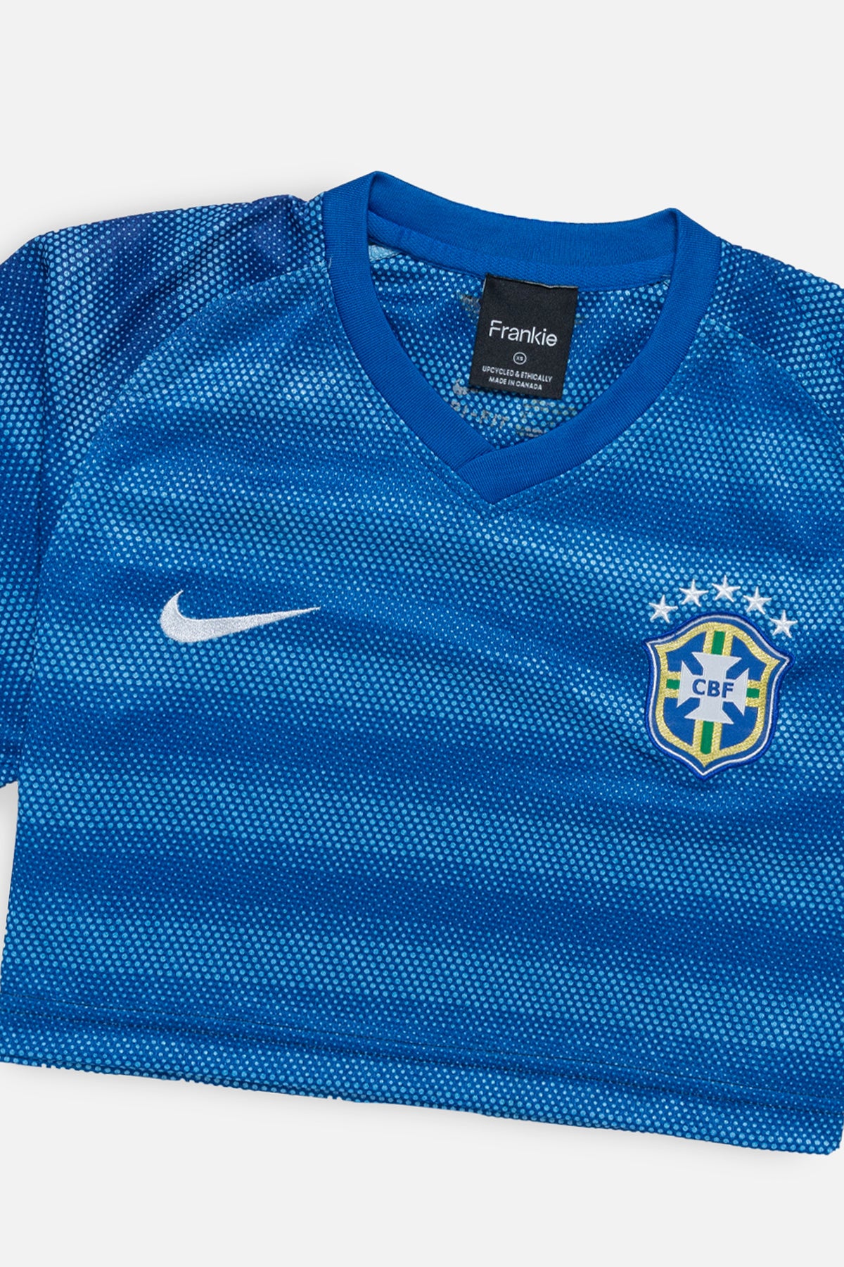 Rework Brazil Team Crop Jersey - XS-JERSEYS-Nike-Frankie Collective