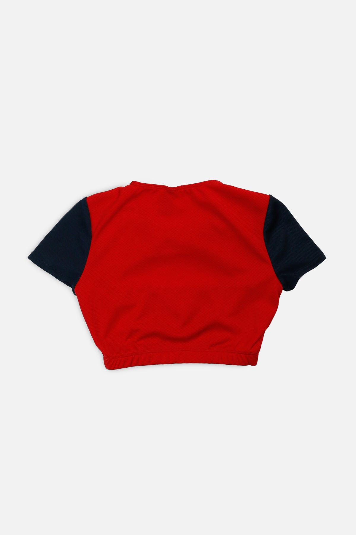 Rework Champion Cut Out Tee - S-TOPS-Champion-S-Frankie Collective Rare Vintage Streetwear Reworks
