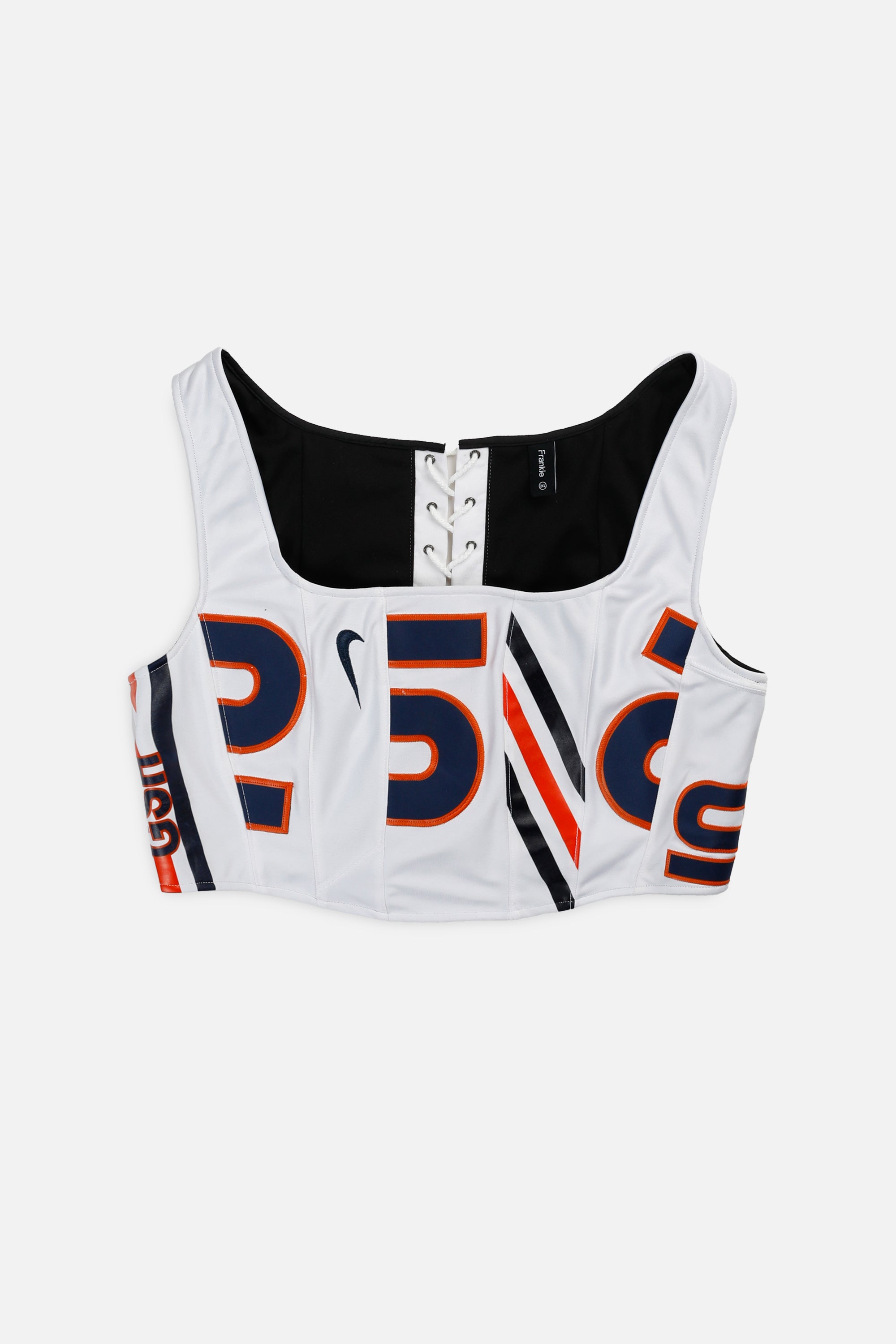 Rework Chicago Bears NFL Corset - XXL-TOPS-NFL-XXL-Frankie Collective Rare Vintage Streetwear Reworks