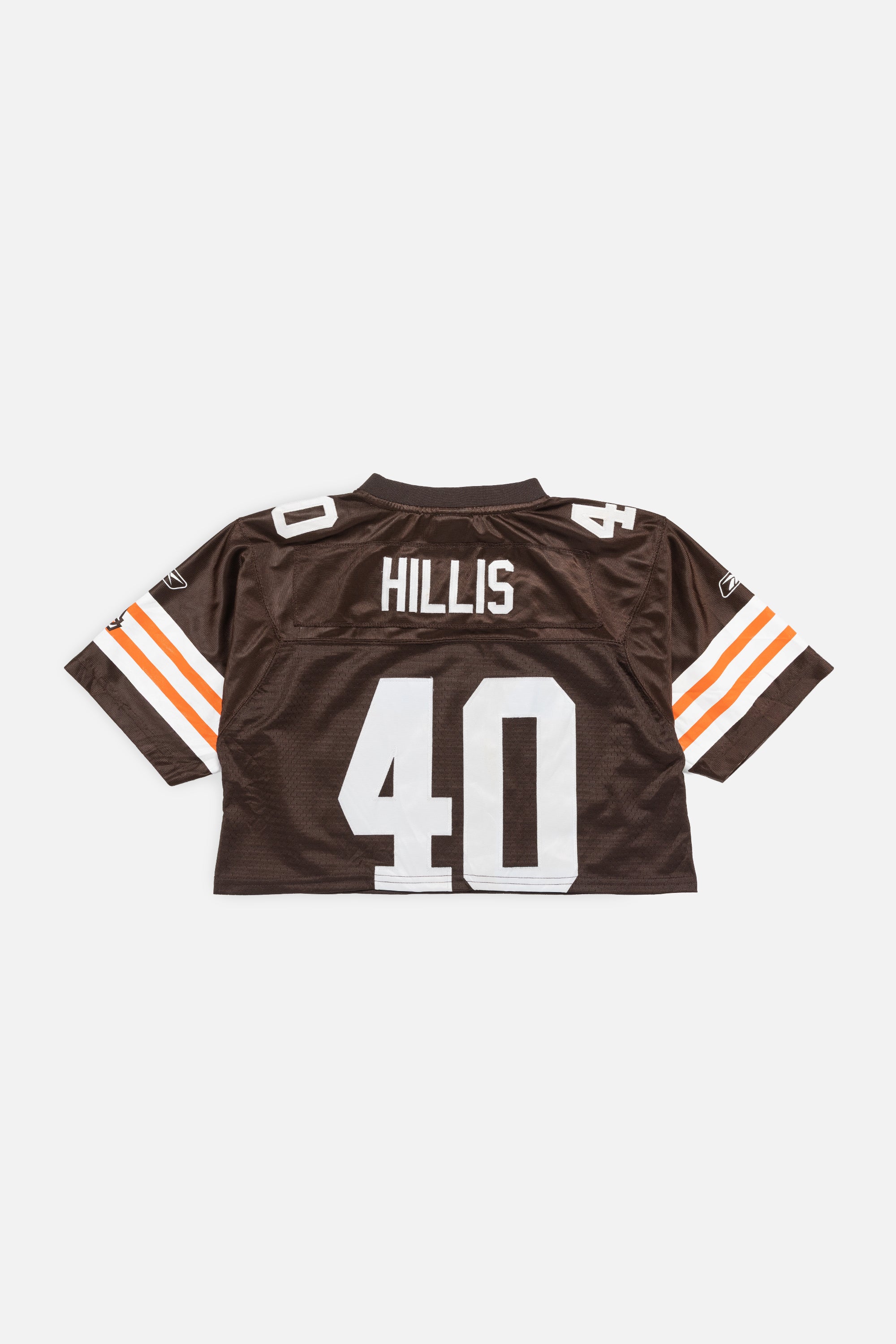 Rework Cleveland Browns Crop Jersey-NFL-Frankie Collective-Rework-Vintage-Streetwear
