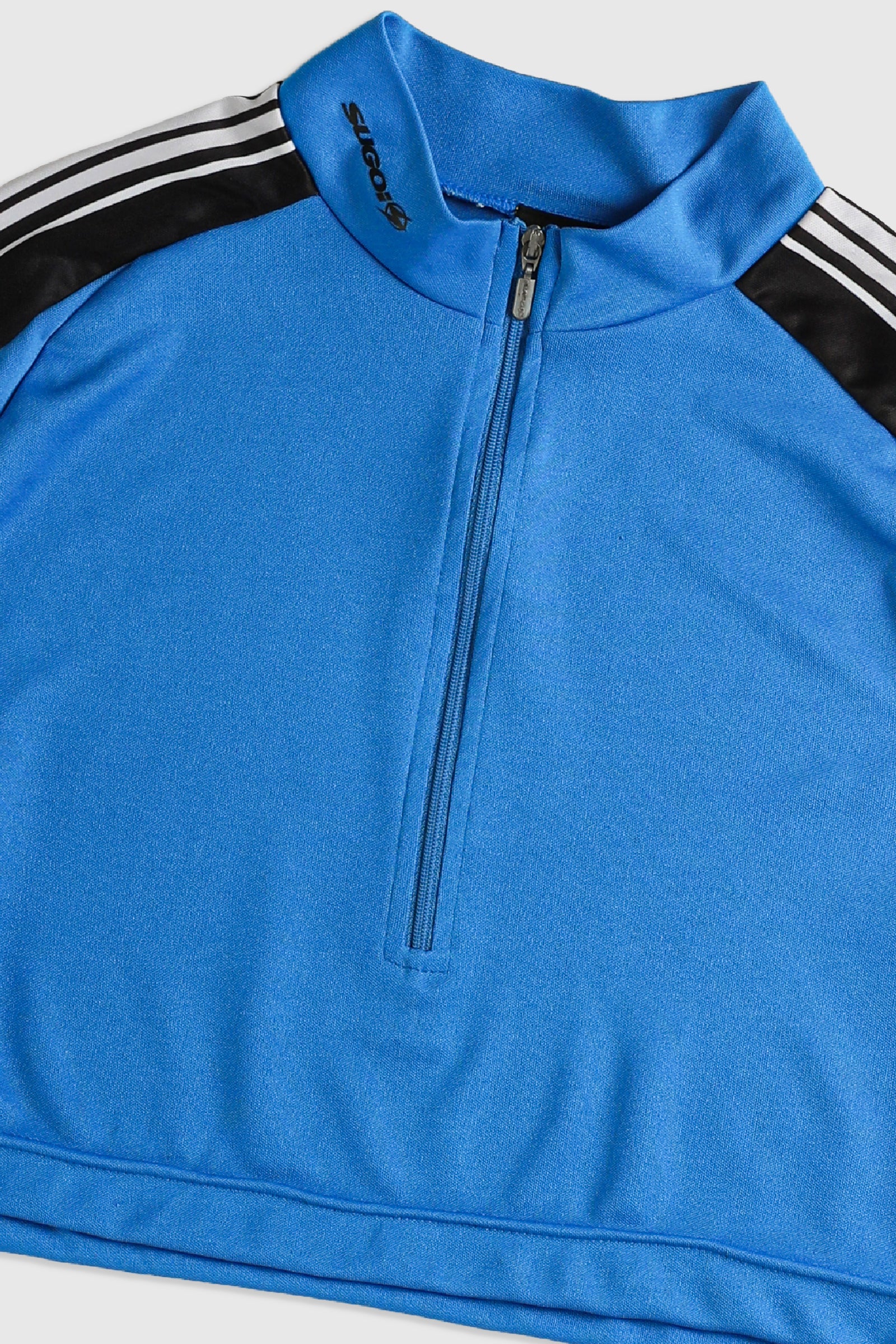 Rework Crop Cycling Jersey - M-JERSEYS-vendor-unknown-Frankie Collective Rare Vintage Streetwear Reworks