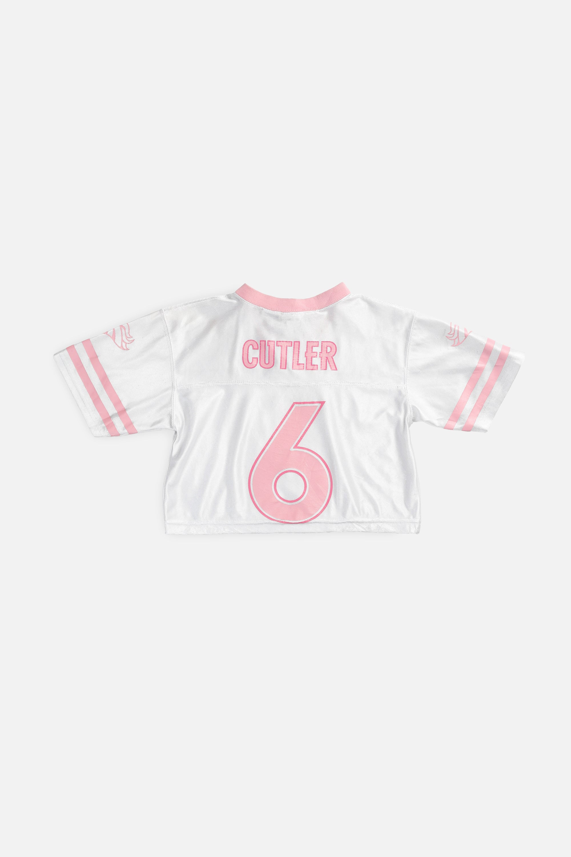 Rework Crop Denver Broncos NFL Jersey - XS-JERSEYS-NFL-XS-Frankie Collective Rare Vintage Streetwear Reworks