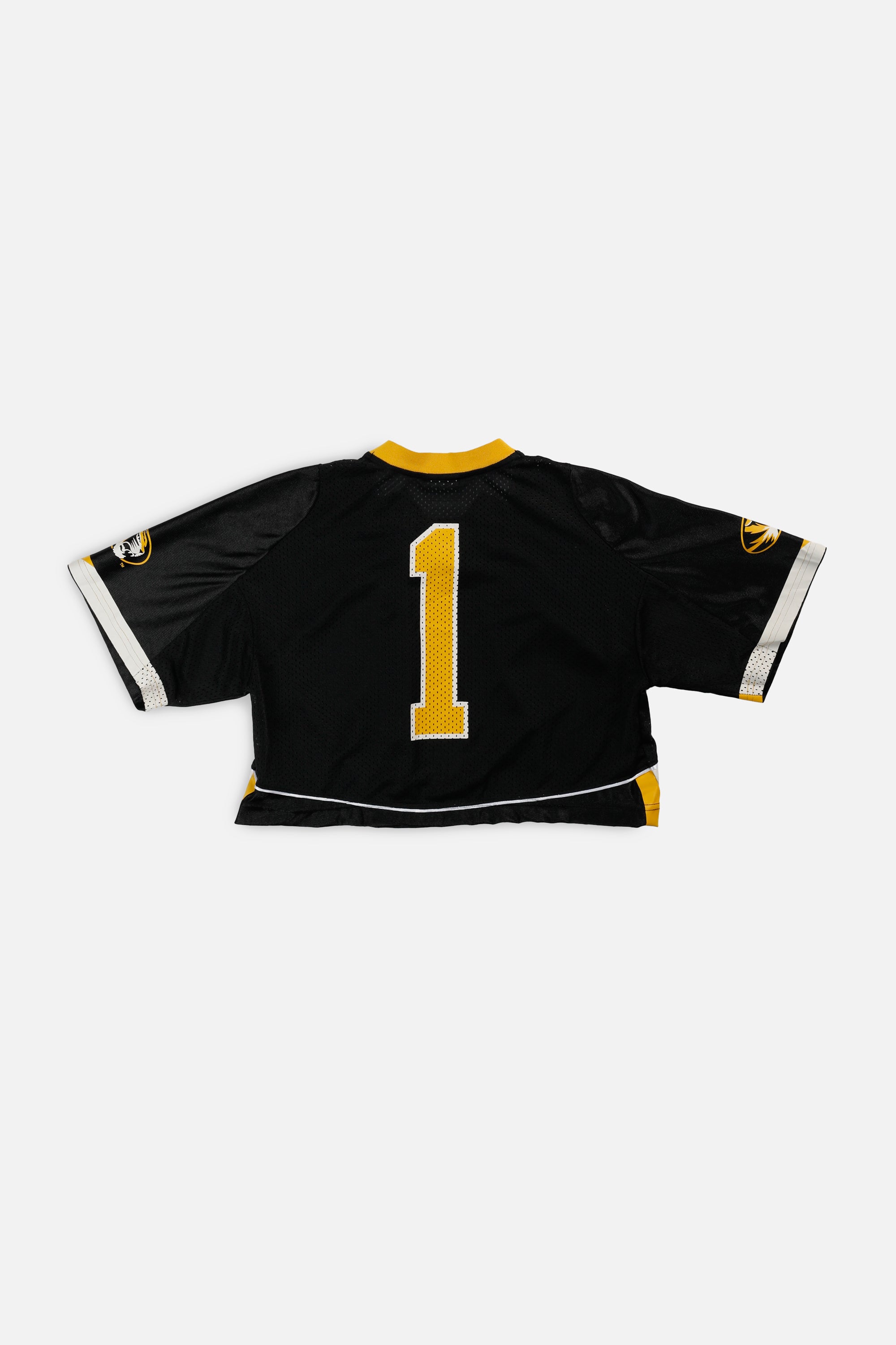 Rework Crop Missouri Tigers NCAA Jersey - XS-JERSEYS-NCAA-XS-Frankie Collective Rare Vintage Streetwear Reworks