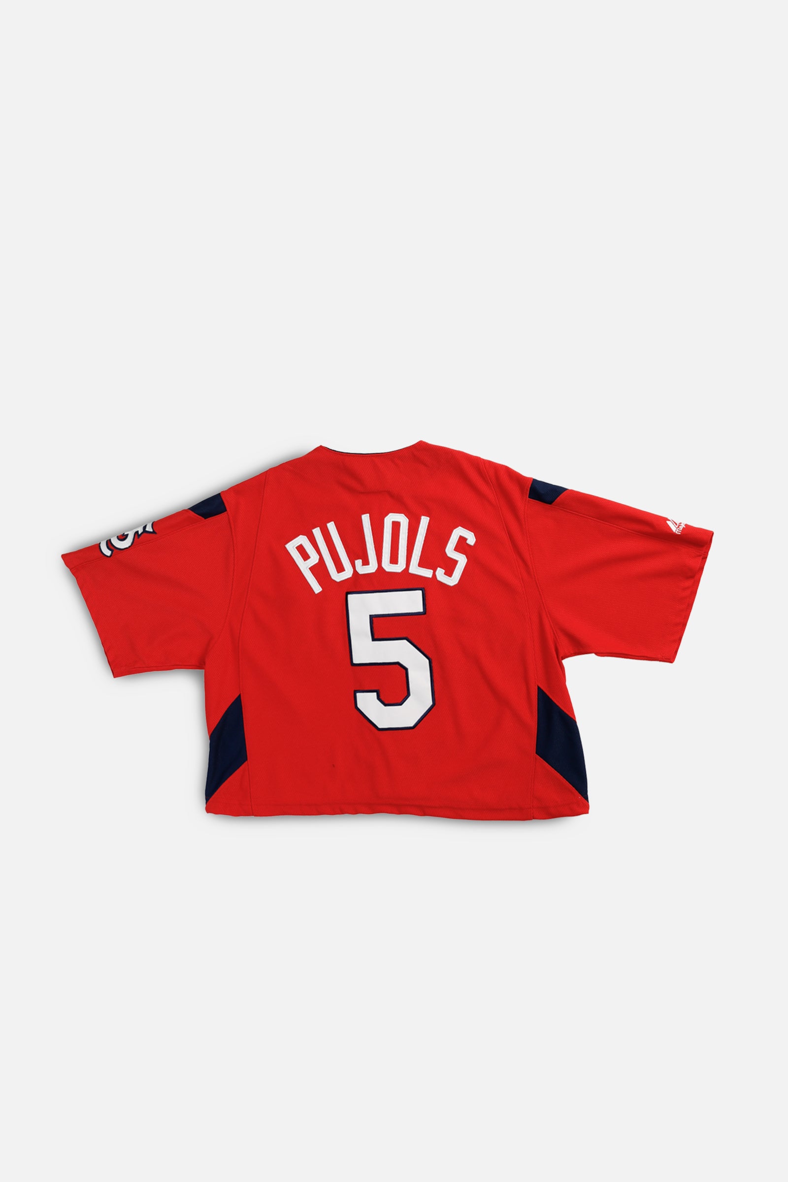 Rework Crop St. Louis Cardinals MLB Jersey - L