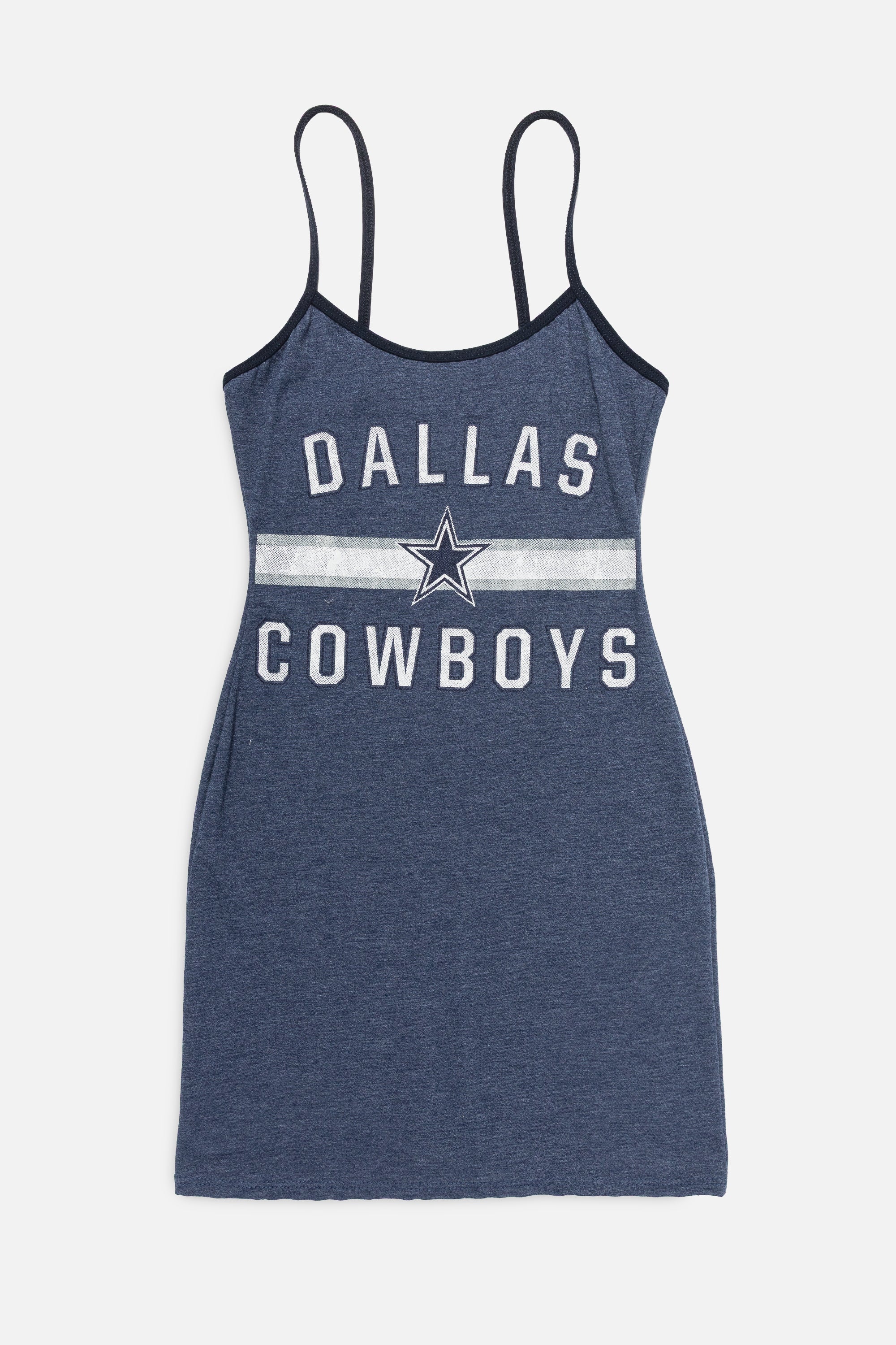 Rework Dallas Cowboys Mini Dress-NFL-Frankie Collective-Rework-Vintage-Streetwear