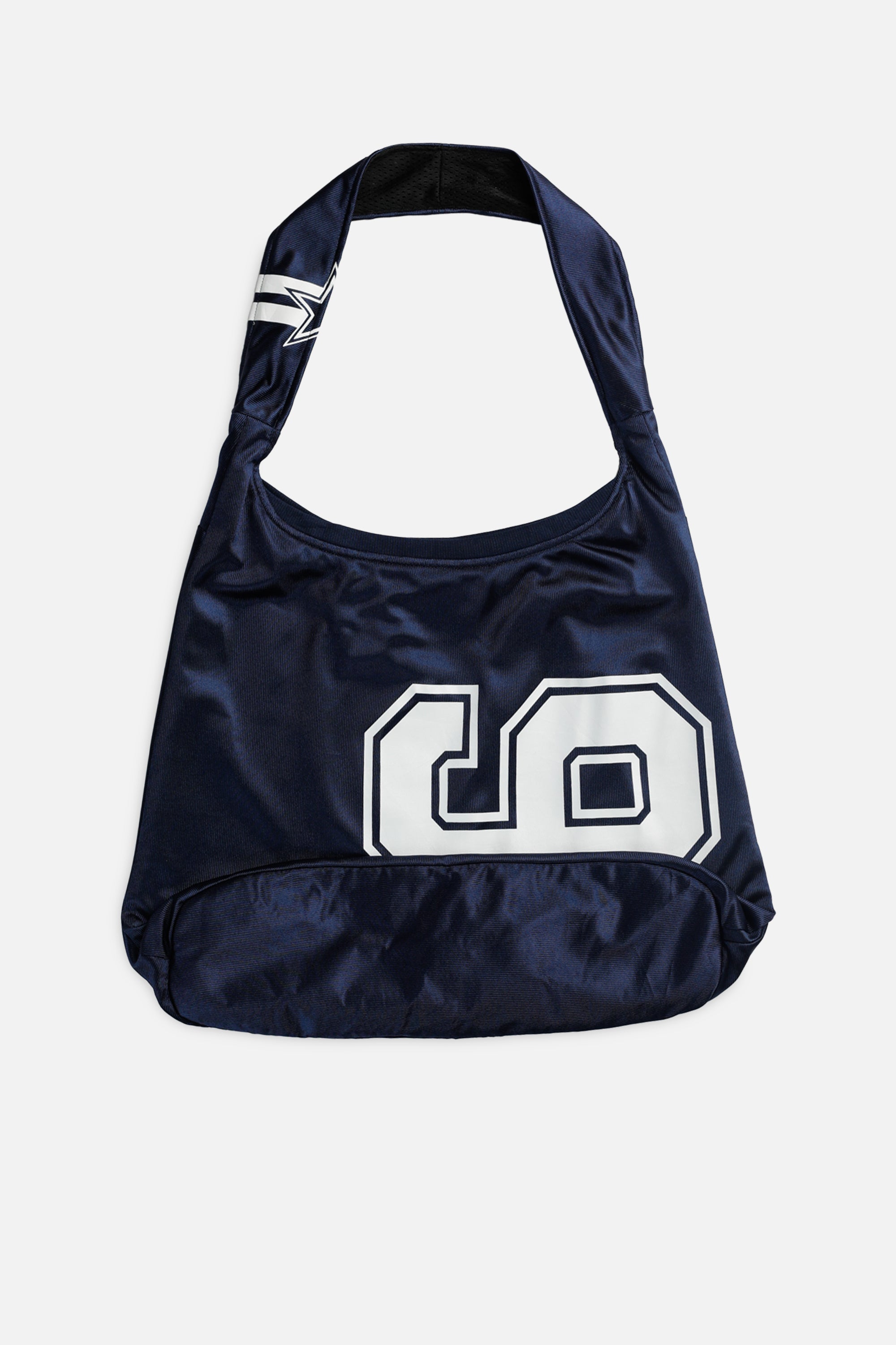 Rework Dallas Cowboys NFL Tote Bag-BAGS-NFL-Frankie Collective Rare Vintage Streetwear Reworks