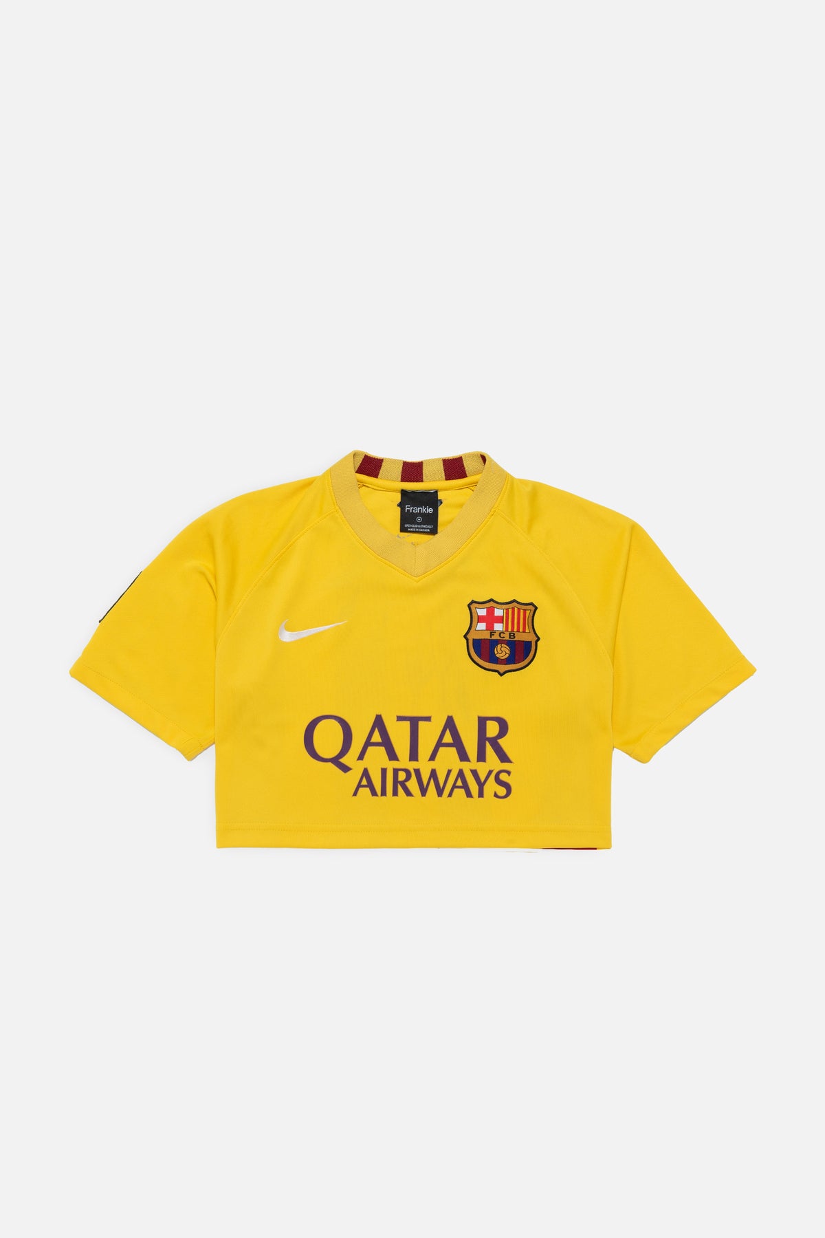 Rework FC Barcelona Crop Jersey - M-JERSEYS-Nike-Frankie Collective