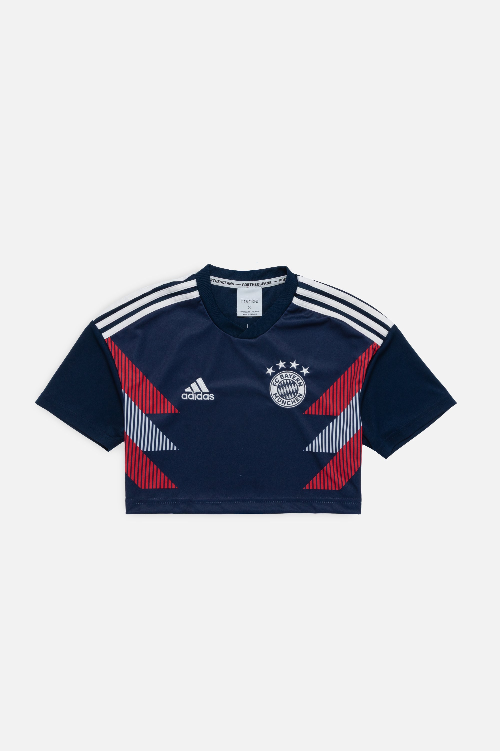 Rework FC Bayern Munich Crop Jersey - S-JERSEYS-Adidas-Frankie Collective
