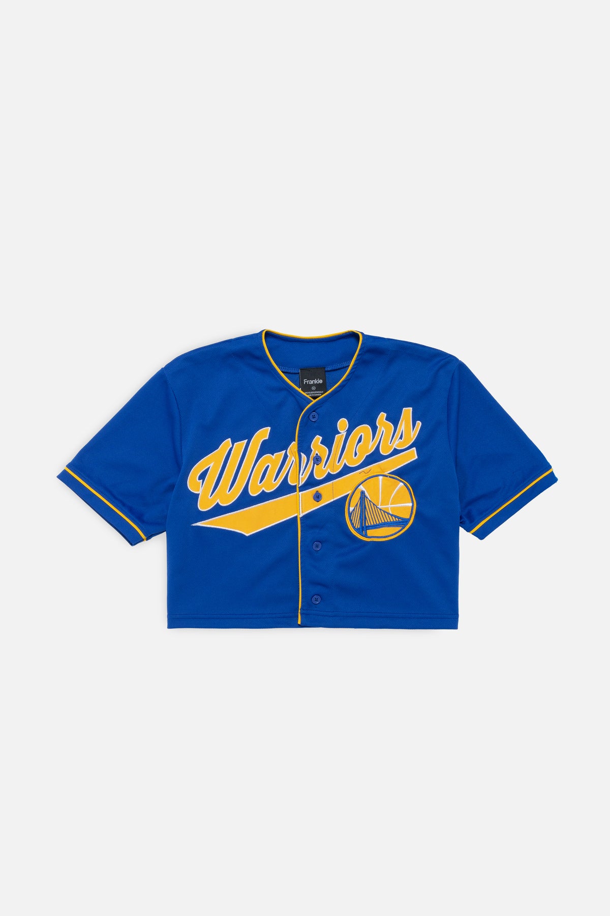 Rework Golden State Warriors Crop Jersey - M-JERSEYS-NBA-Frankie Collective