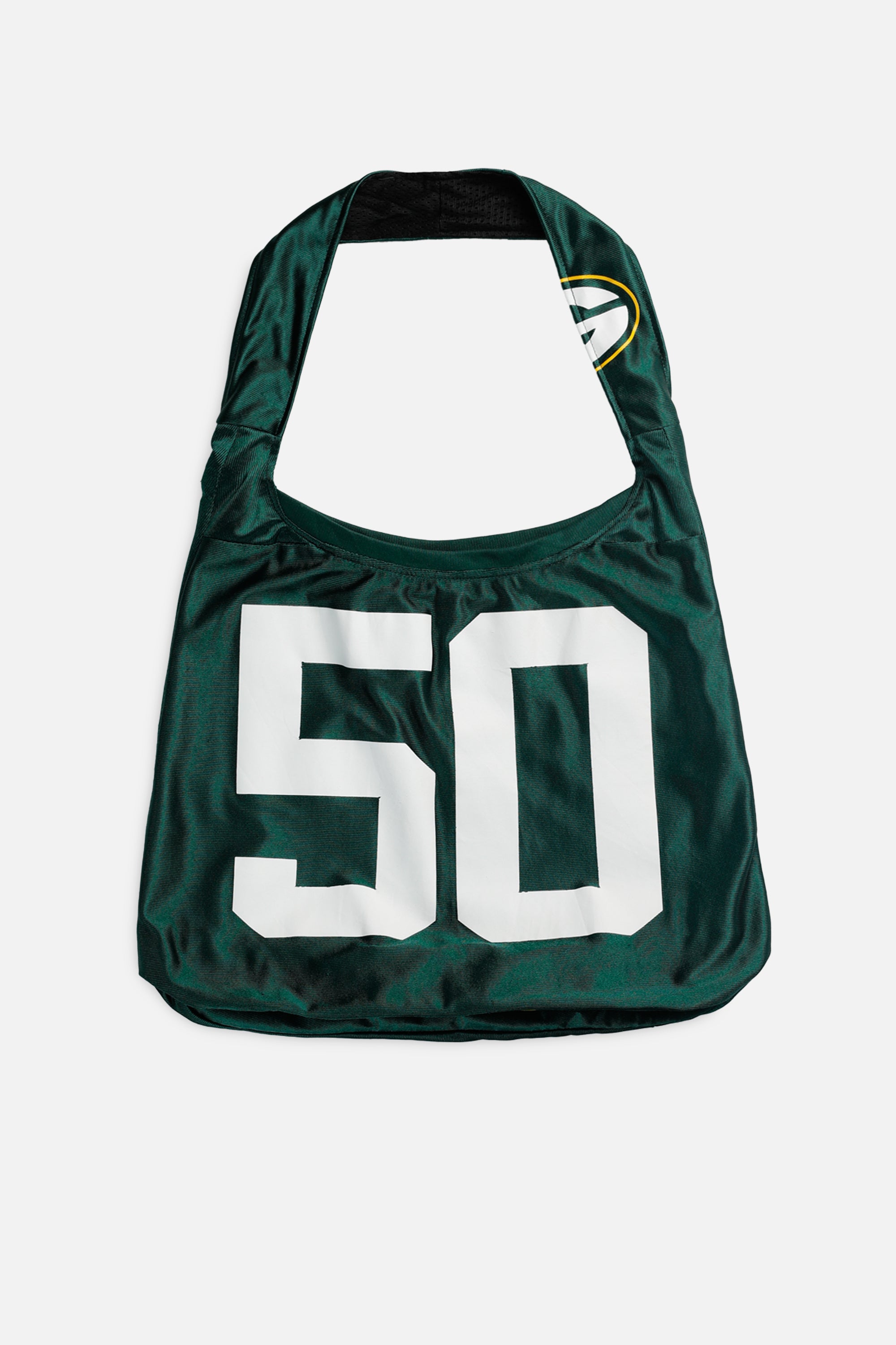 Rework Green Bay Packers NFL Tote Bag-BAGS-NFL-Frankie Collective Rare Vintage Streetwear Reworks