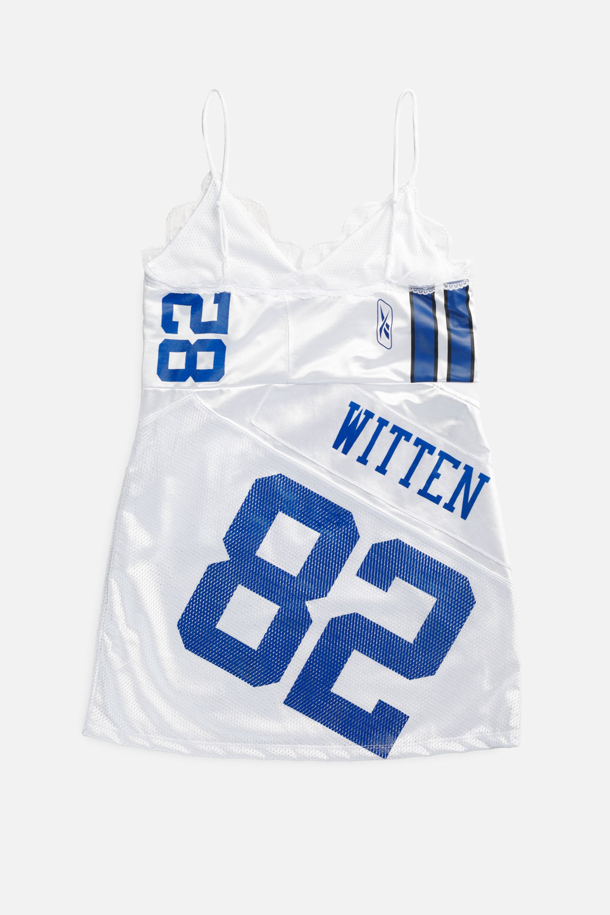 Rework Indianapolis Colts NFL Lace Dress - L-DRESSES-NFL-L-Frankie Collective Rare Vintage Streetwear Reworks