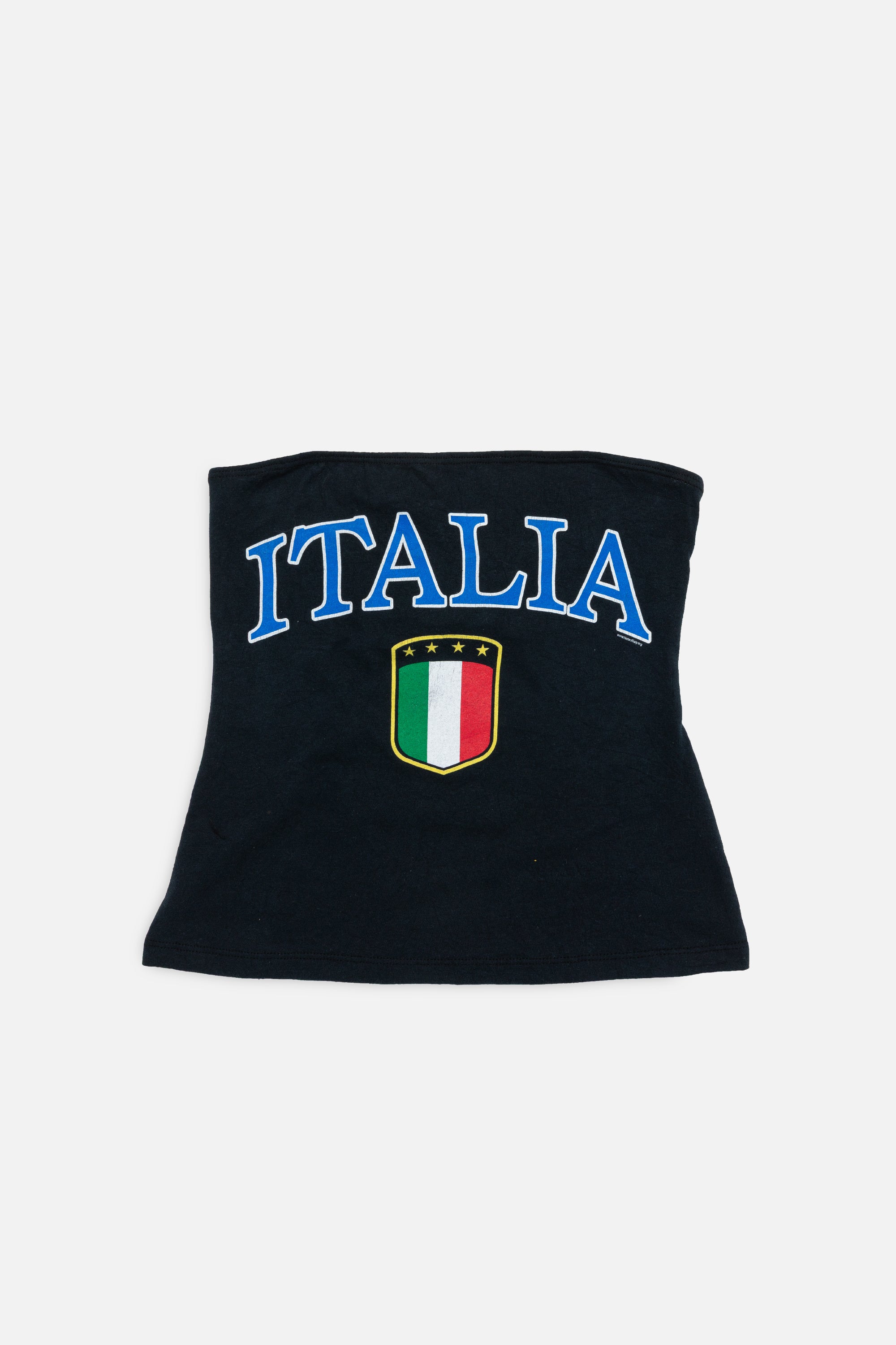 Rework Italia Tube Top - S-TOPS-Frankie Collective