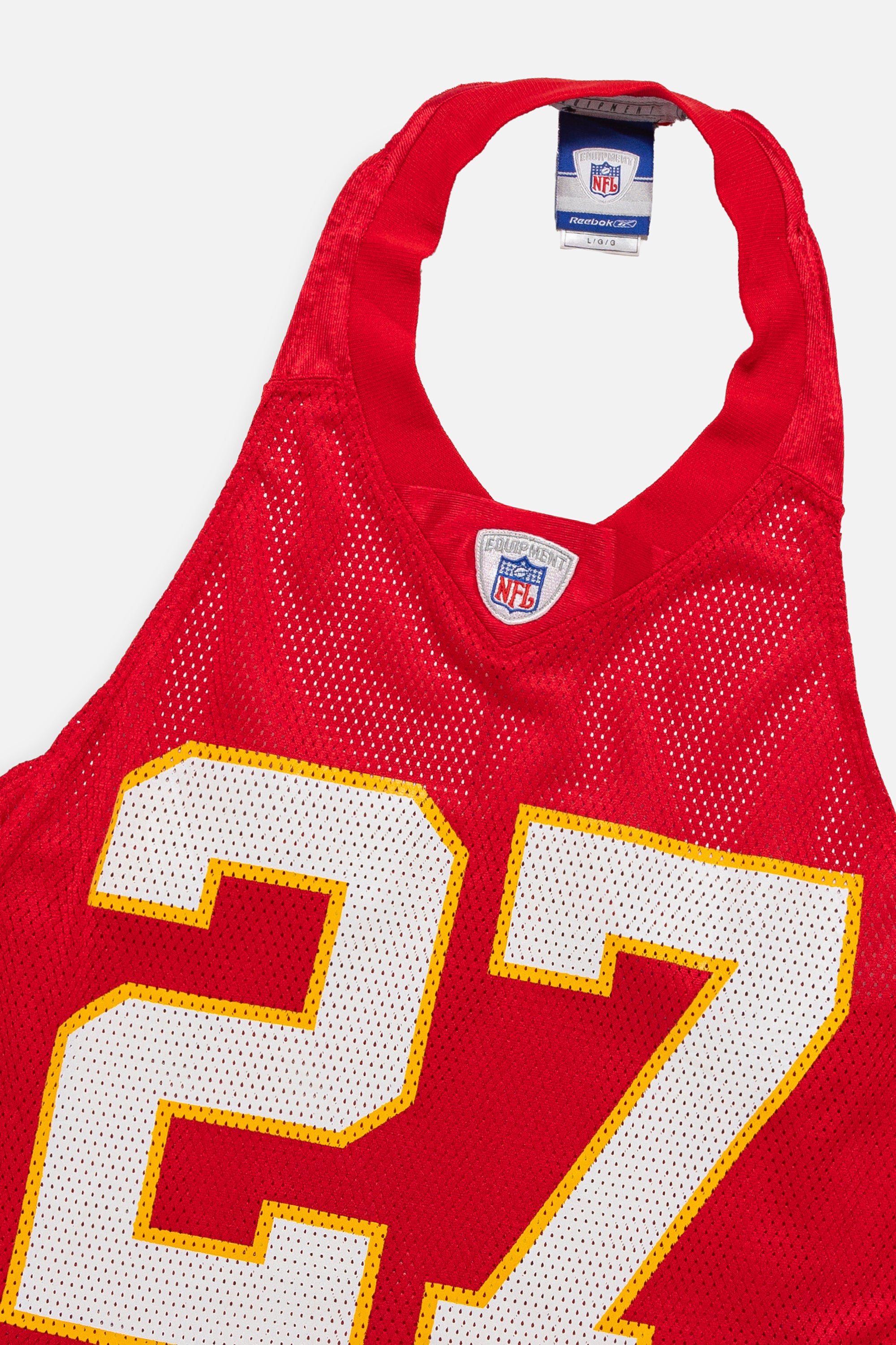 Rework Kansas City Chiefs Halter Top-NFL-Frankie Collective-Rework-Vintage-Streetwear