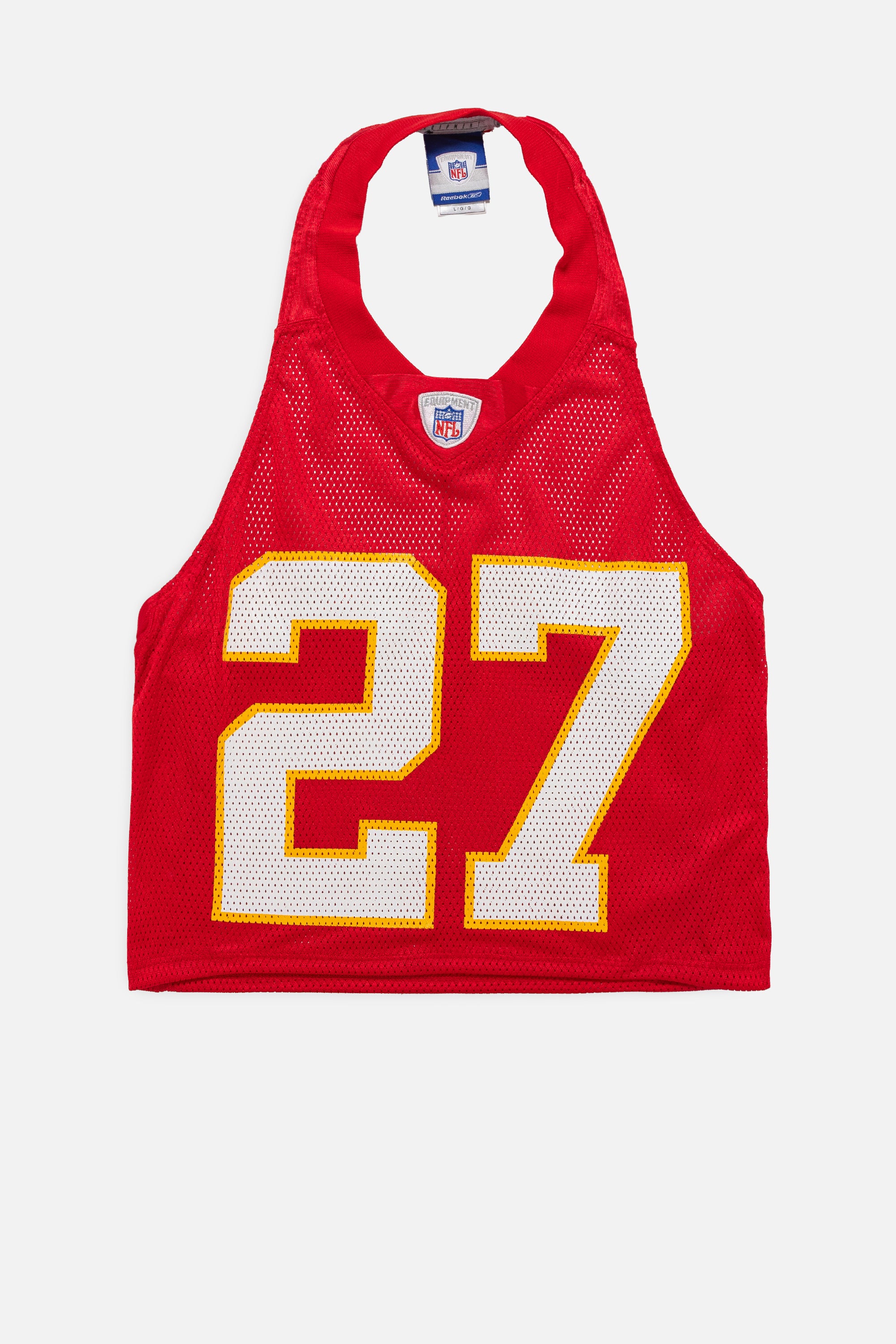 Rework Kansas City Chiefs Halter Top-NFL-Frankie Collective-Rework-Vintage-Streetwear