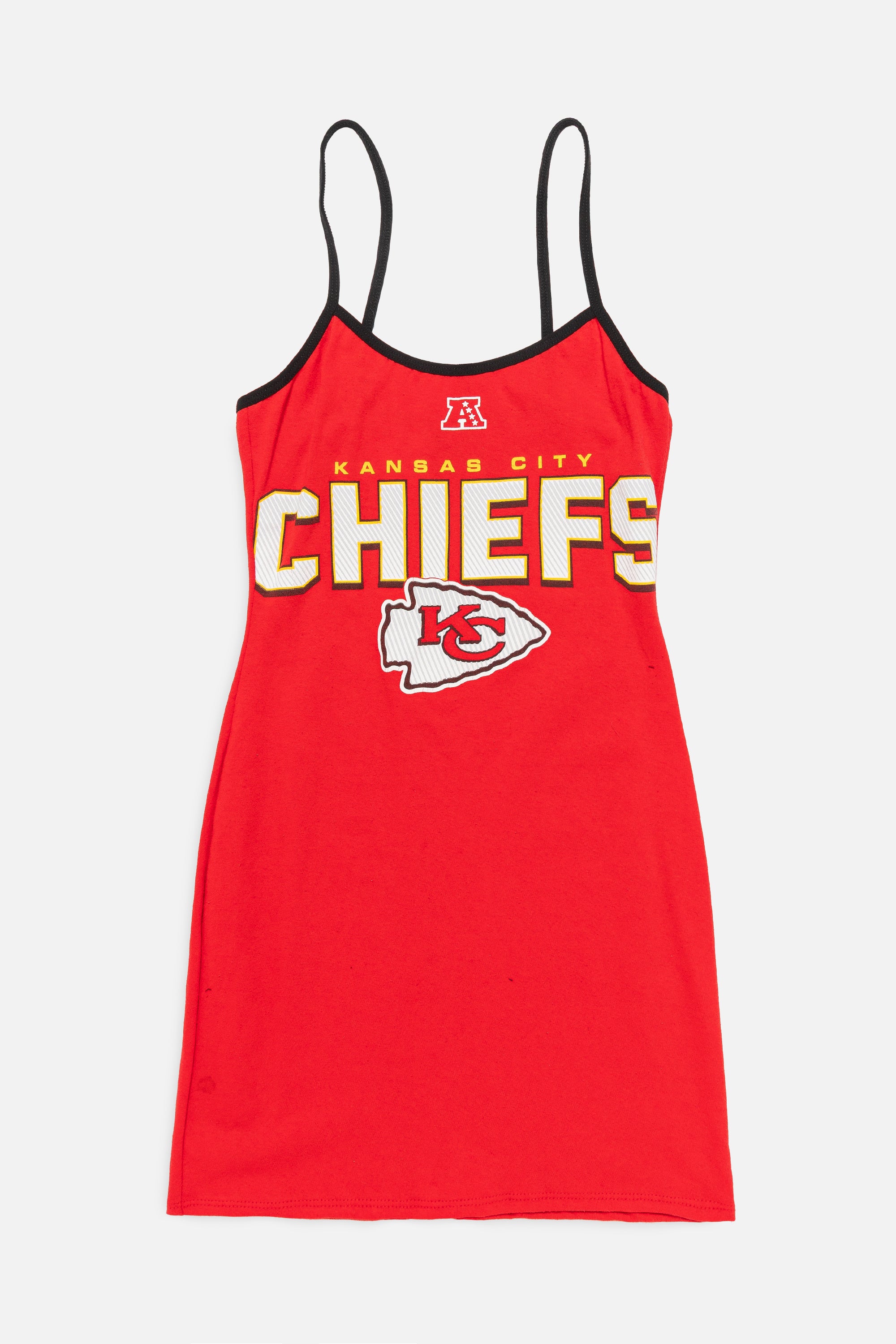 Rework Kansas City Chiefs Mini Dress-NFL-Frankie Collective-Rework-Vintage-Streetwear