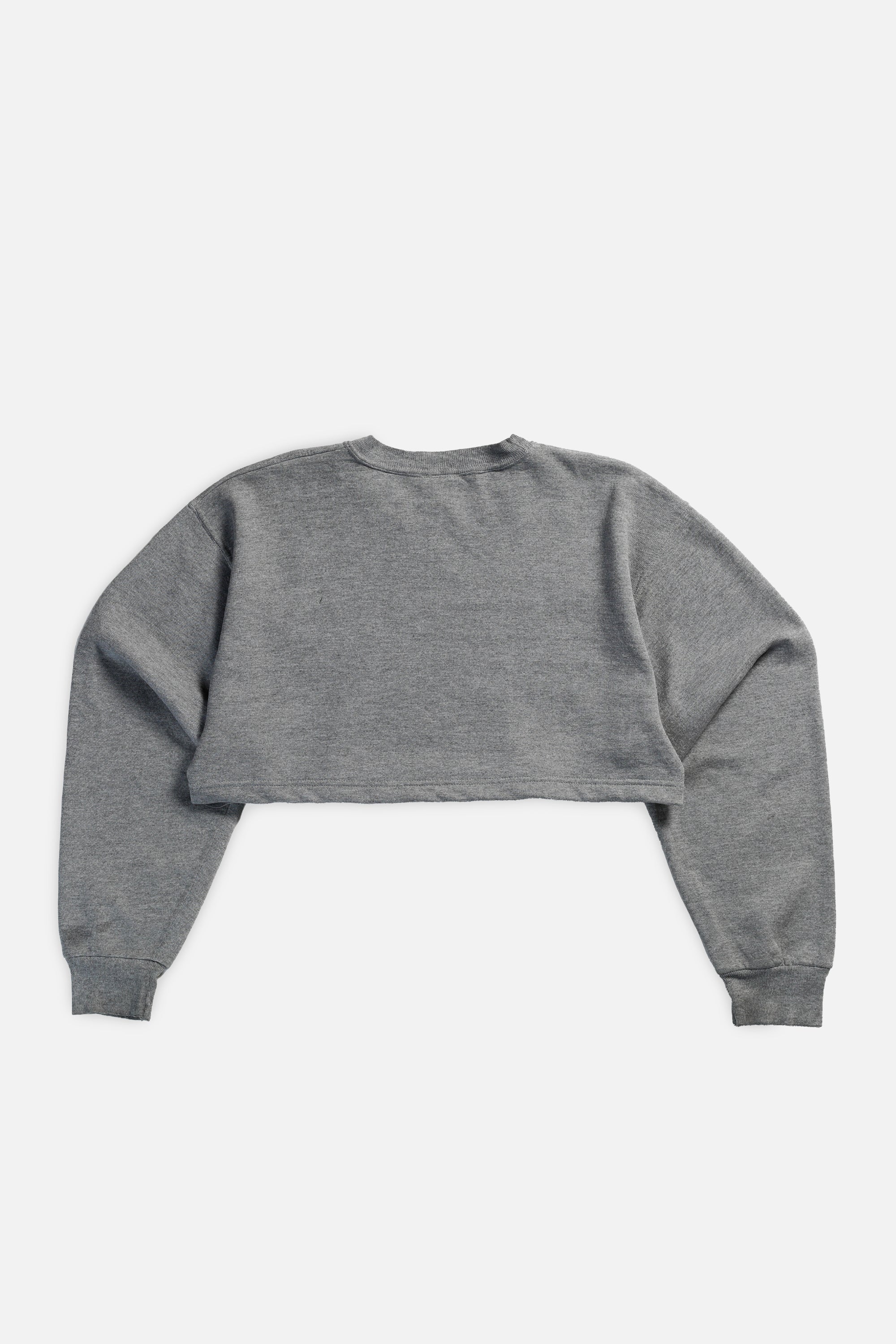 Rework Kentucky Basketball Crop Sweatshirt - L-SWEATERS-NCAA-Frankie Collective