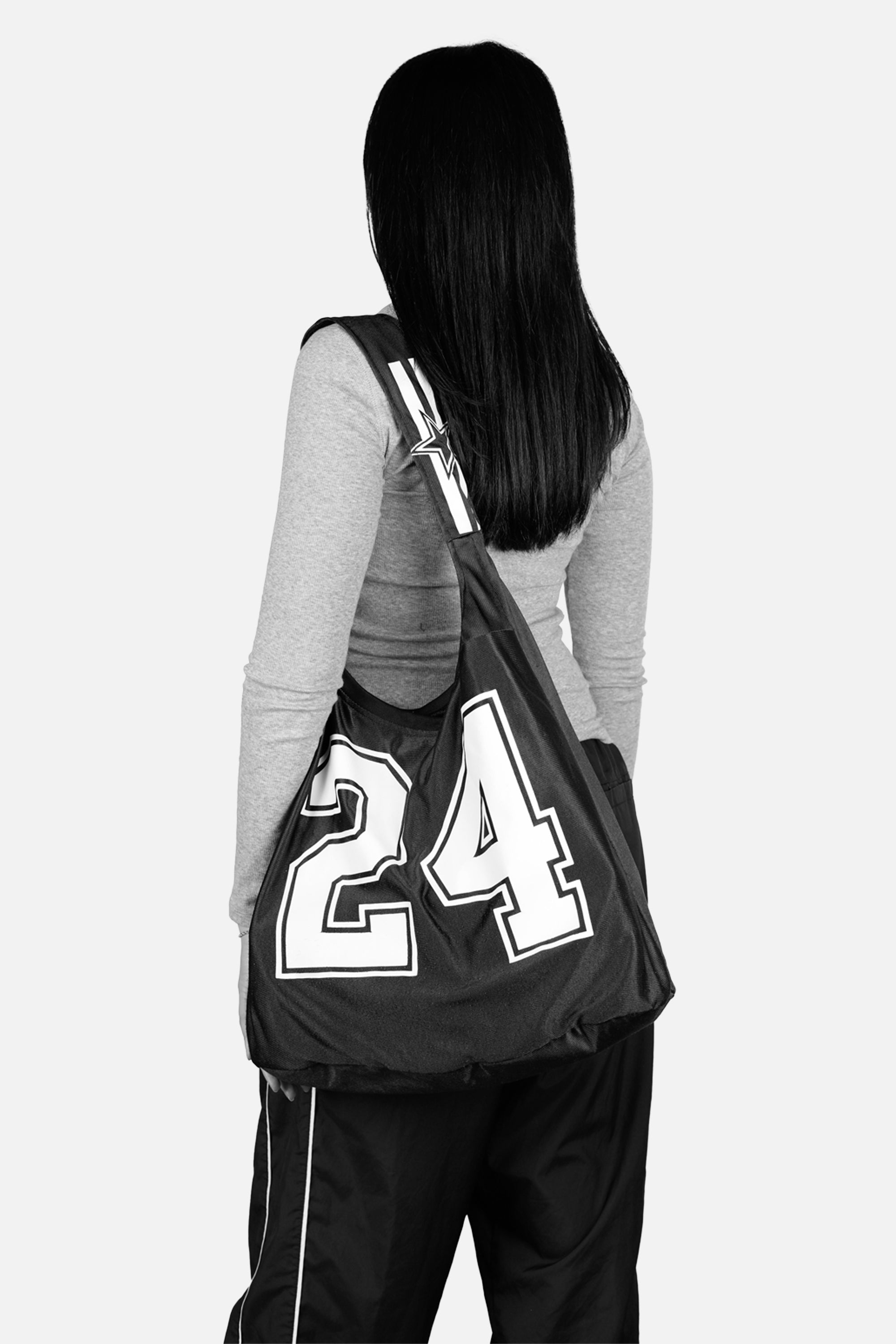 Rework Las Vegas Raiders NFL Tote Bag-BAGS-NFL-Frankie Collective Rare Vintage Streetwear Reworks