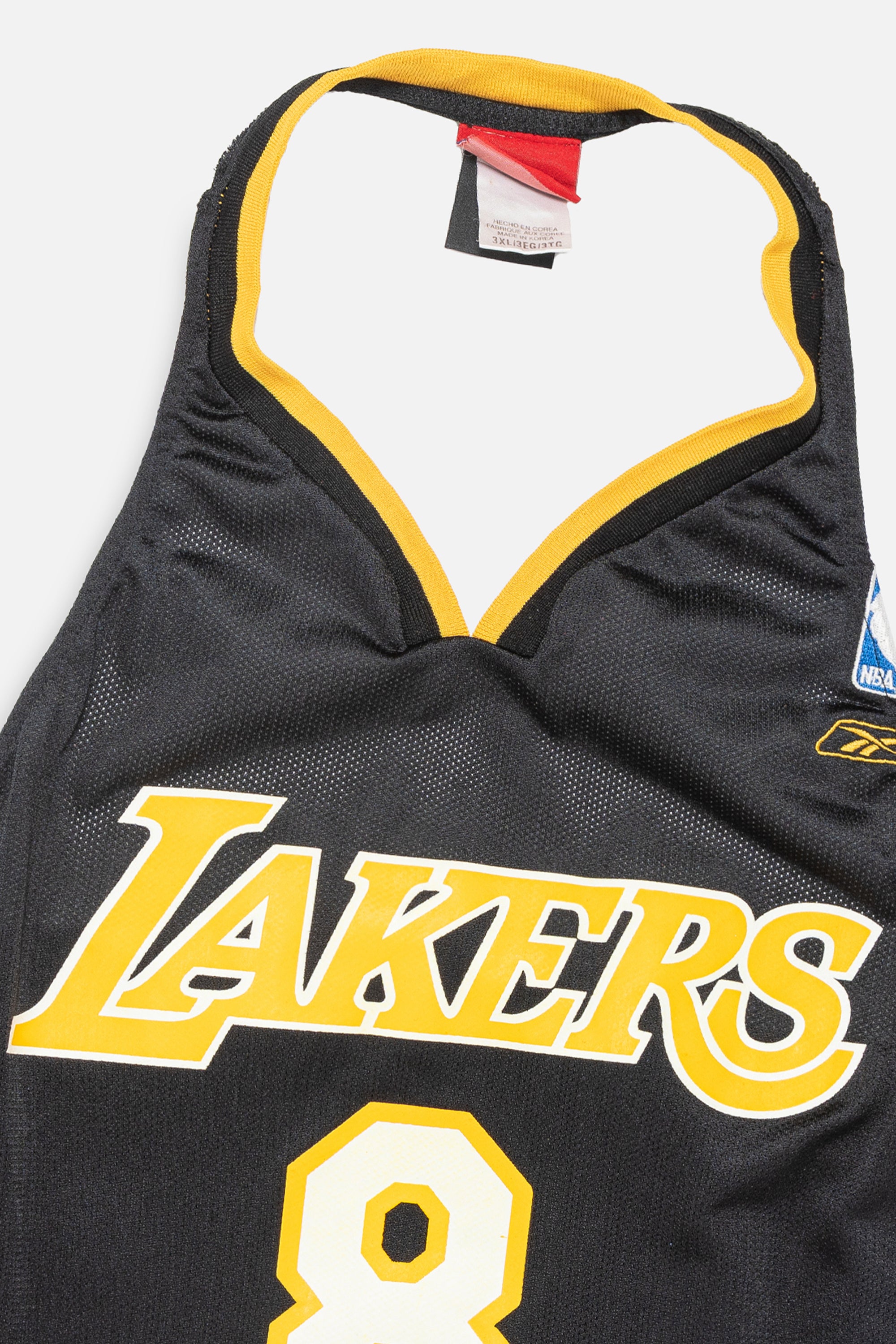 Rework Los Angeles Lakers Halter Top-NBA-Frankie Collective-Rework-Vintage-Streetwear