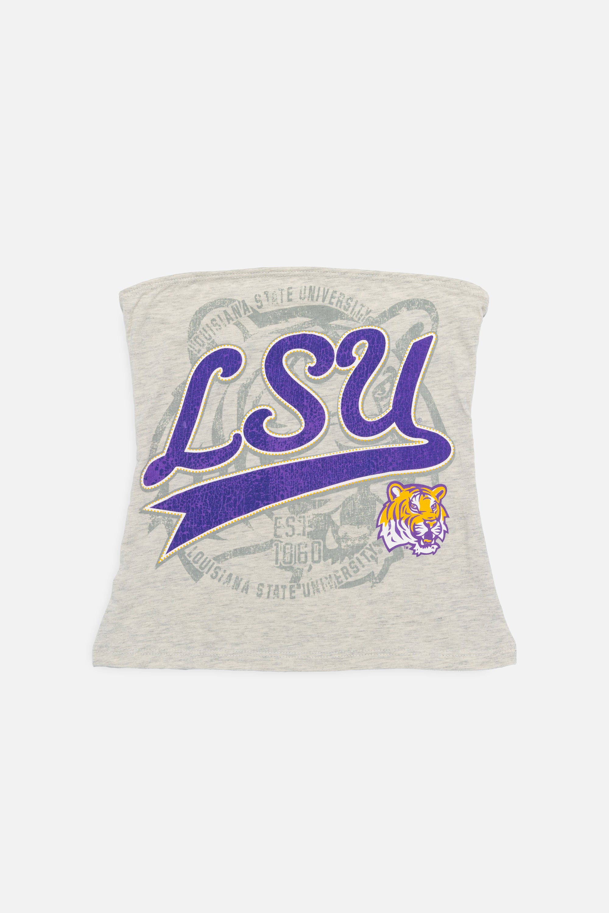 Rework LSU Tigers Tube Top - S-TOPS-NCAA-Frankie Collective