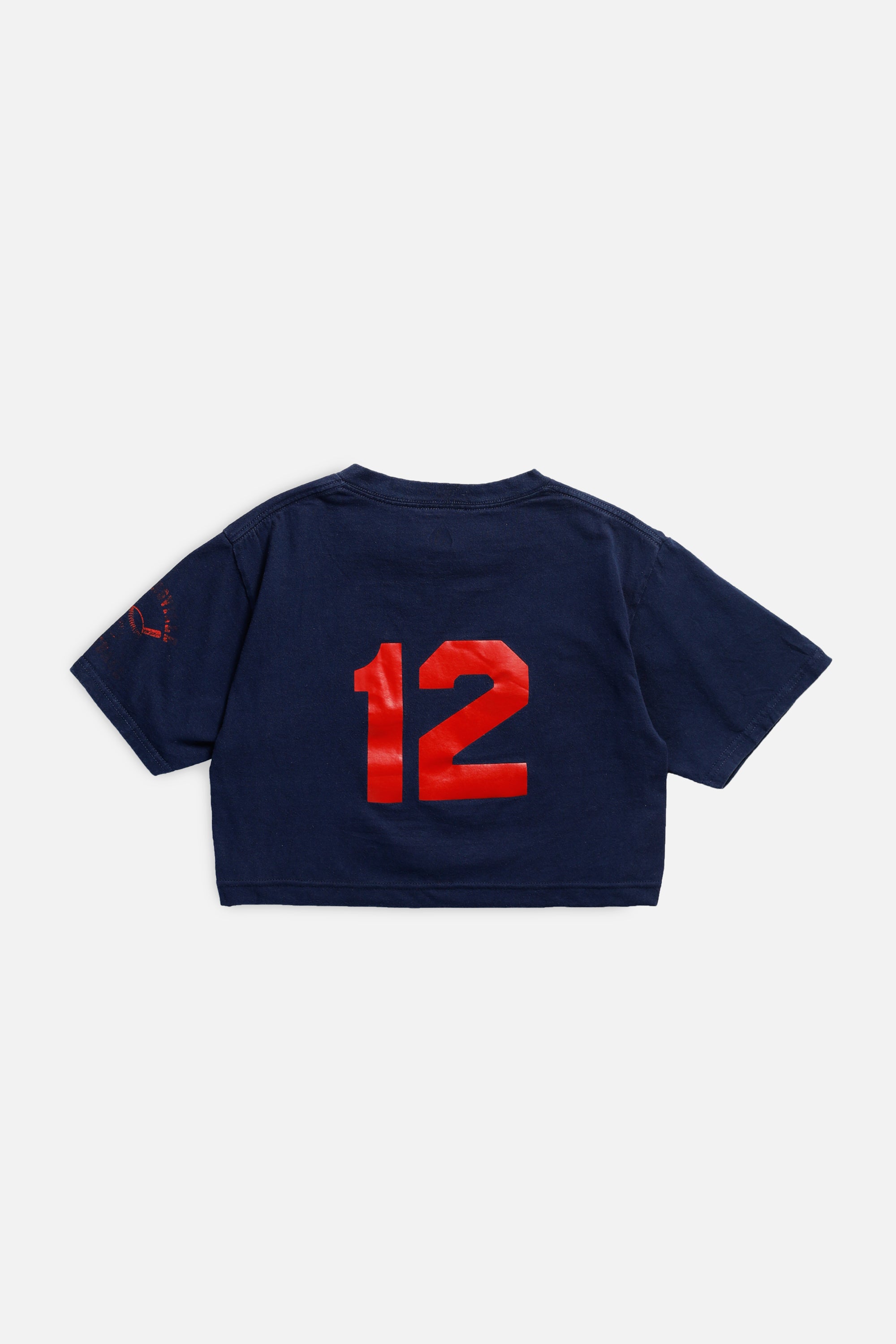 Rework Minnesota Twins MLB Crop Tee - S-T-SHIRTS-MLB-Frankie Collective