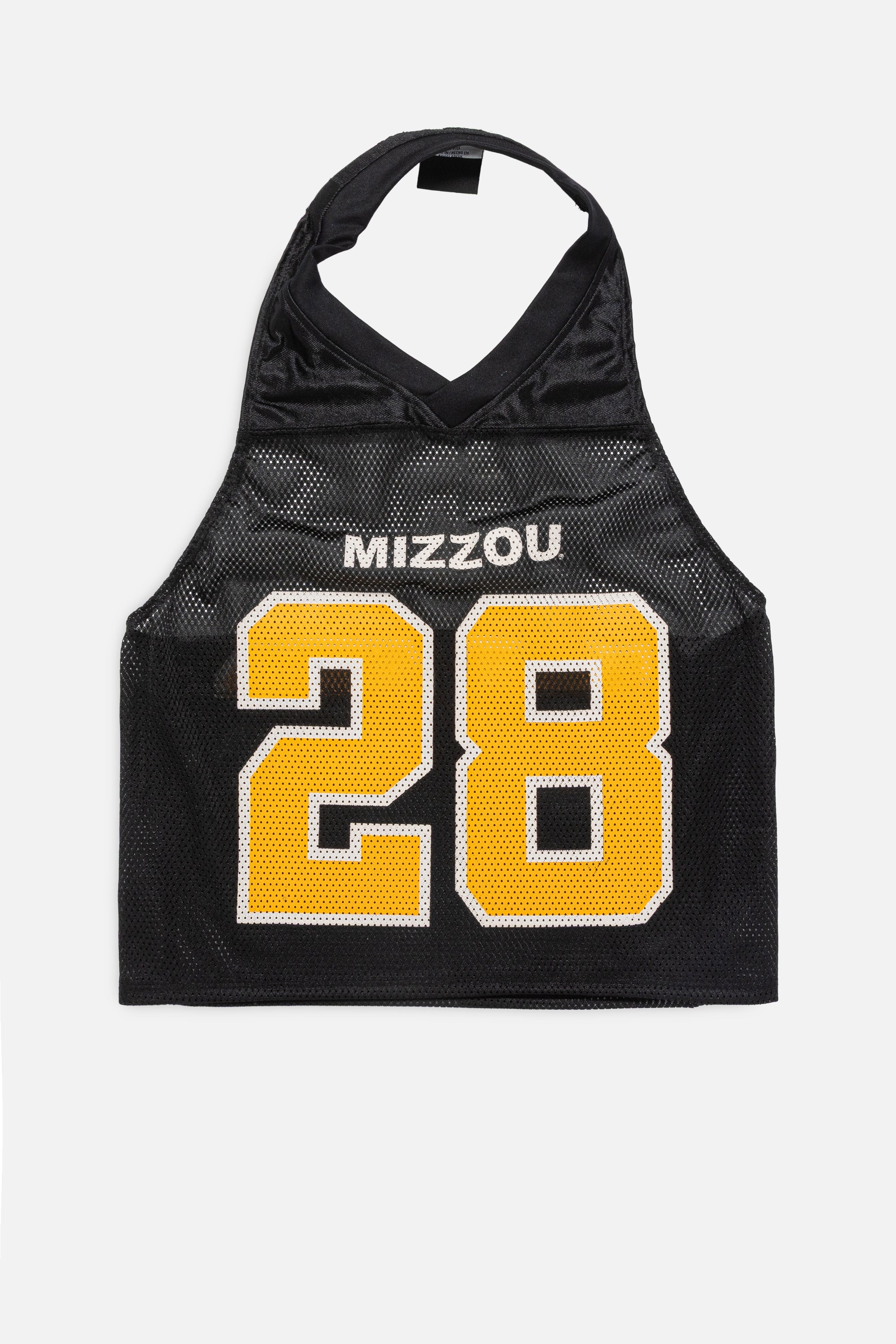 Rework Mizzou Tigers Halter Top-NCAA-Frankie Collective-Rework-Vintage-Streetwear