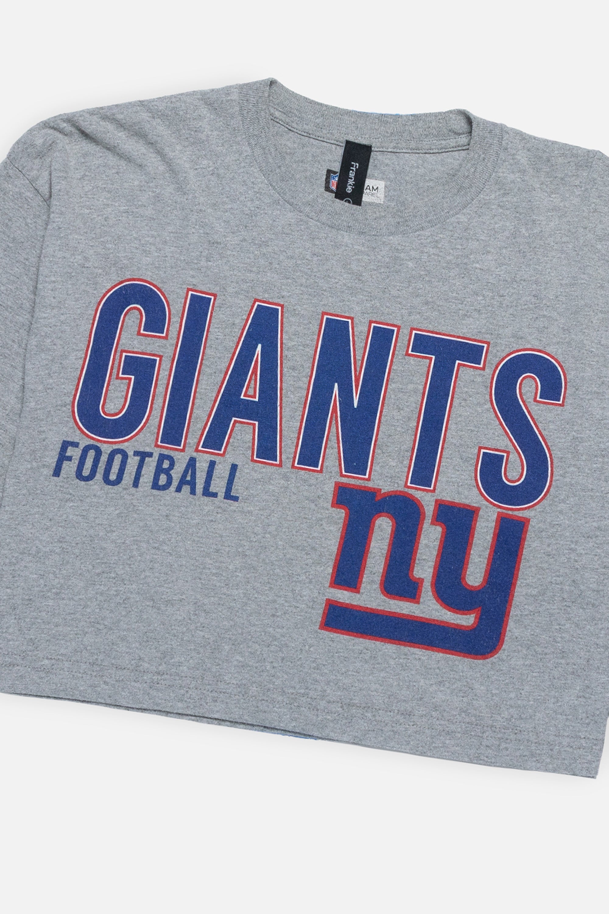Rework New York Giants Crop Tee - L-T-SHIRTS-NFL-Frankie Collective