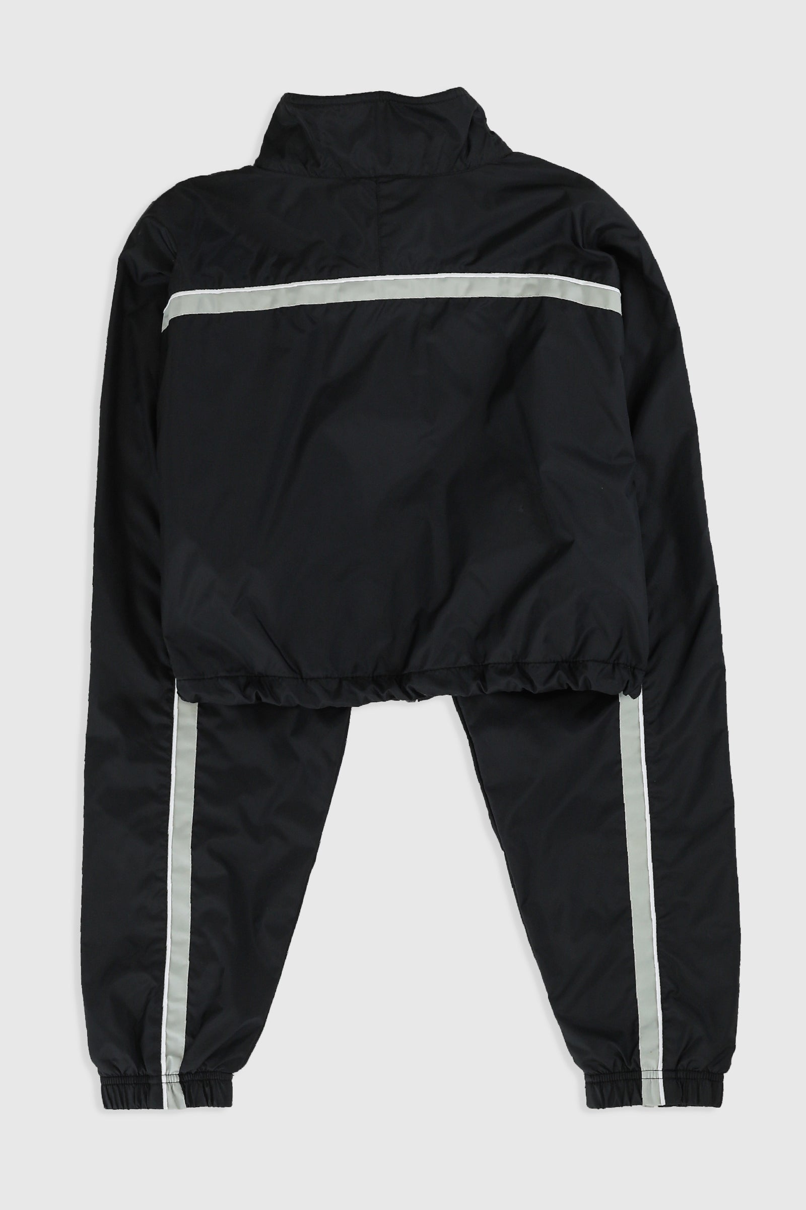 Rework Nike Crop Windbreaker - XL-JACKETS-Nike-Frankie Collective Rare Vintage Streetwear Reworks