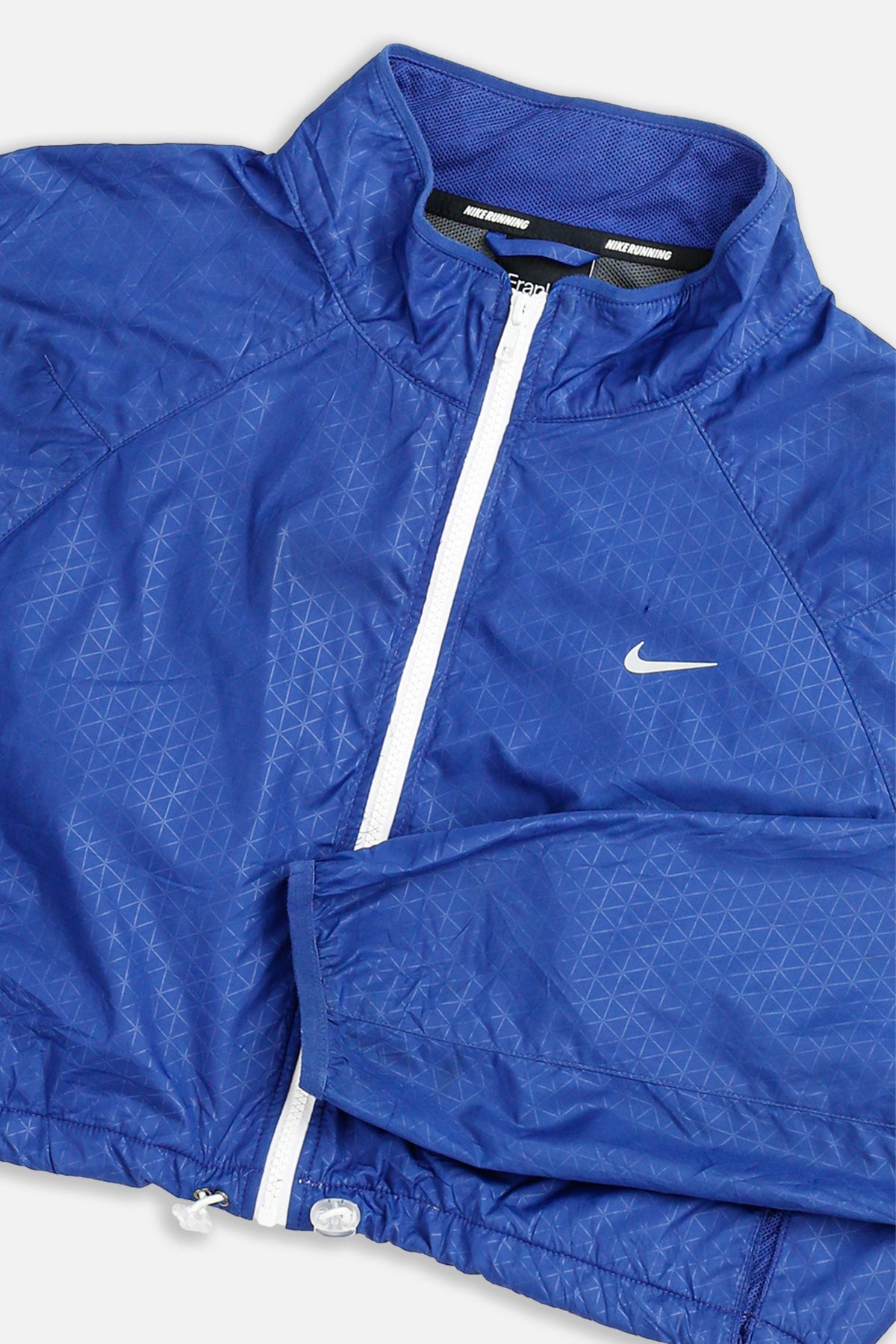 Rework Nike Crop Windbreaker - XL-JACKETS-Nike-XL-Frankie Collective Rare Vintage Streetwear Reworks