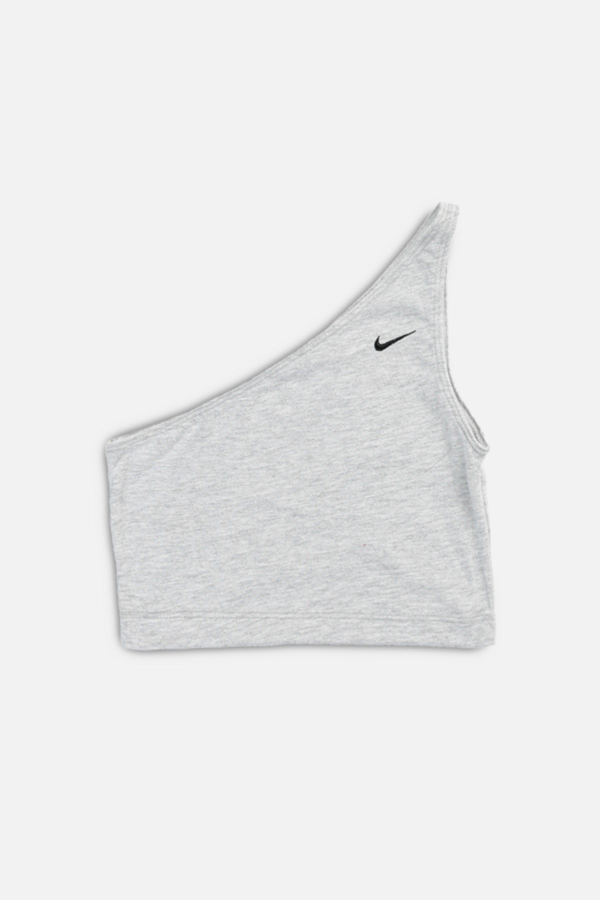 Rework Nike One Shoulder Tank - XS, S, M, L, XL-TOPS-Nike-XS-Frankie Collective Rare Vintage Streetwear Reworks