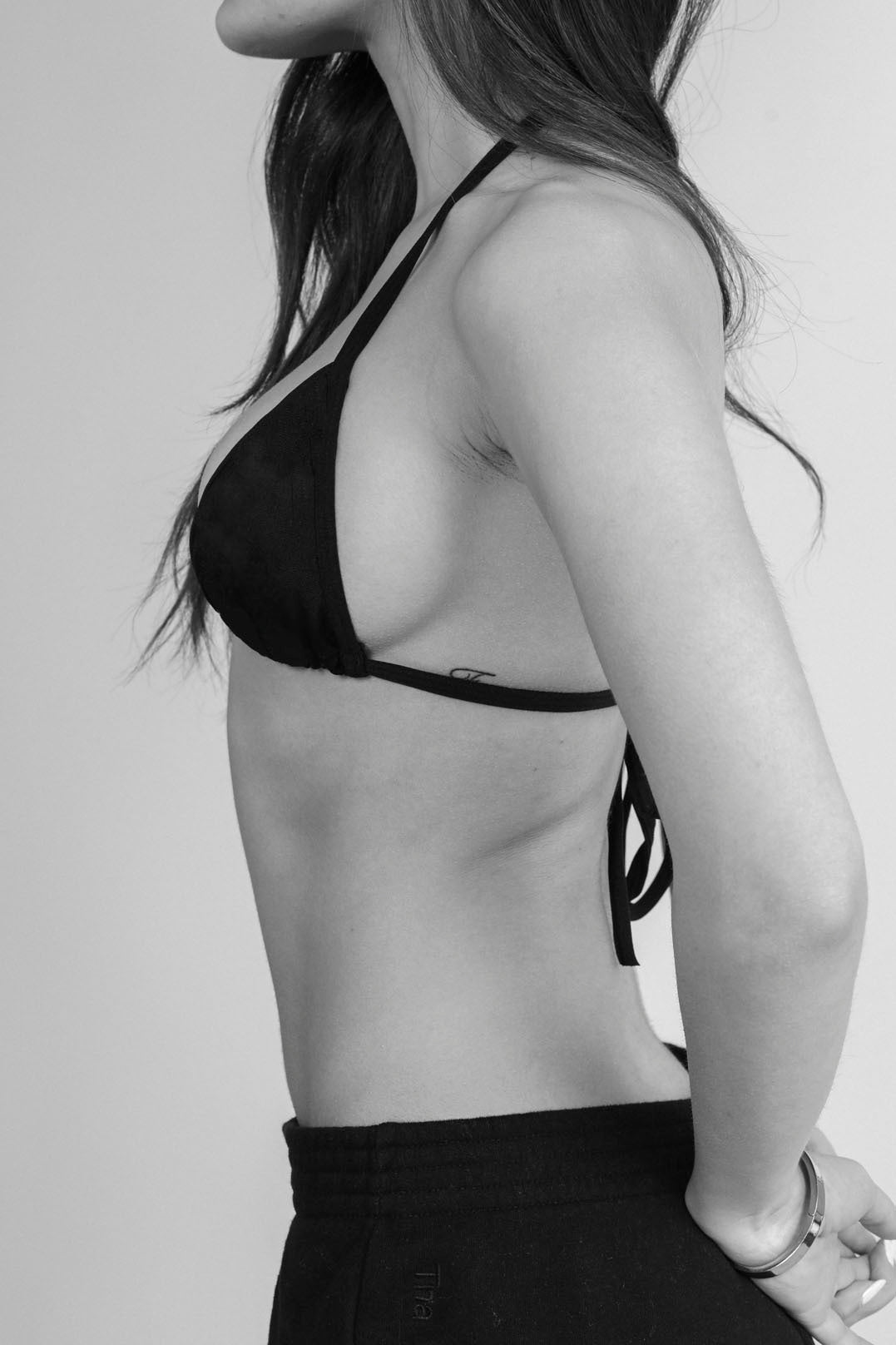 Rework Nike Triangle Top - XS-BRA TOPS-Nike-XS-Frankie Collective Rare Vintage Streetwear Reworks