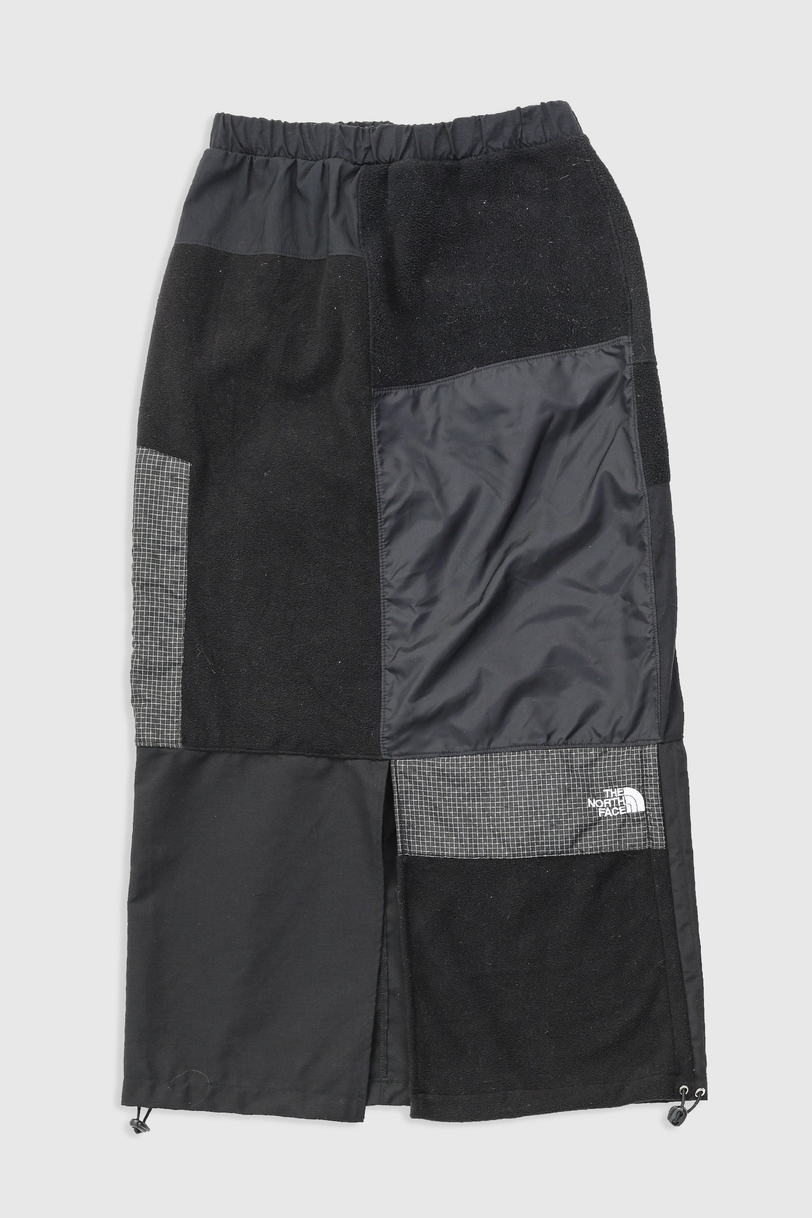 Rework North Face Fleece Long Skirt - S-BOTTOMS-North Face-Frankie Collective Rare Vintage Streetwear Reworks