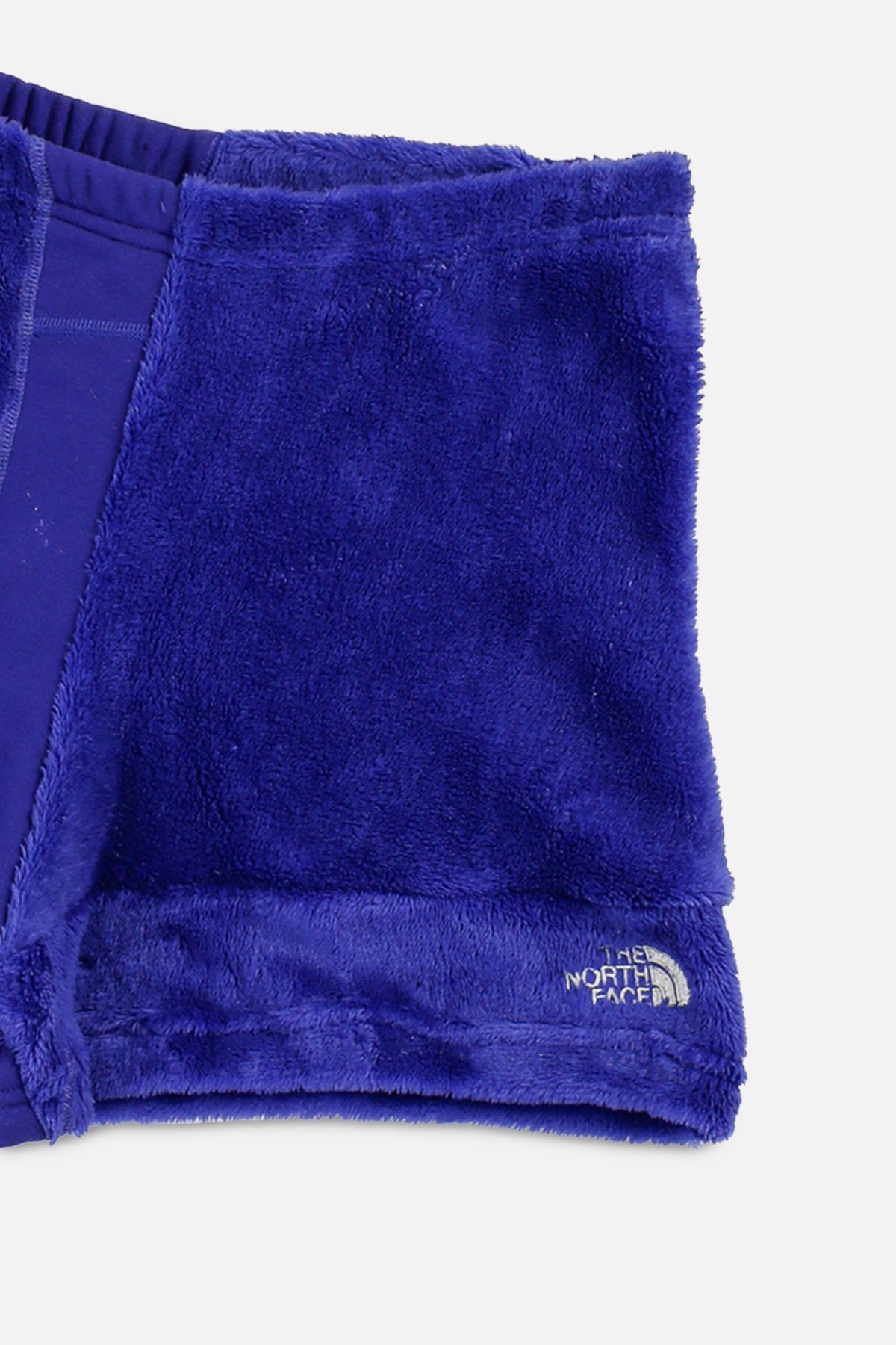 Rework North Face Fuzzy Shorts - S-BOTTOMS-North Face-S-Frankie Collective Rare Vintage Streetwear Reworks