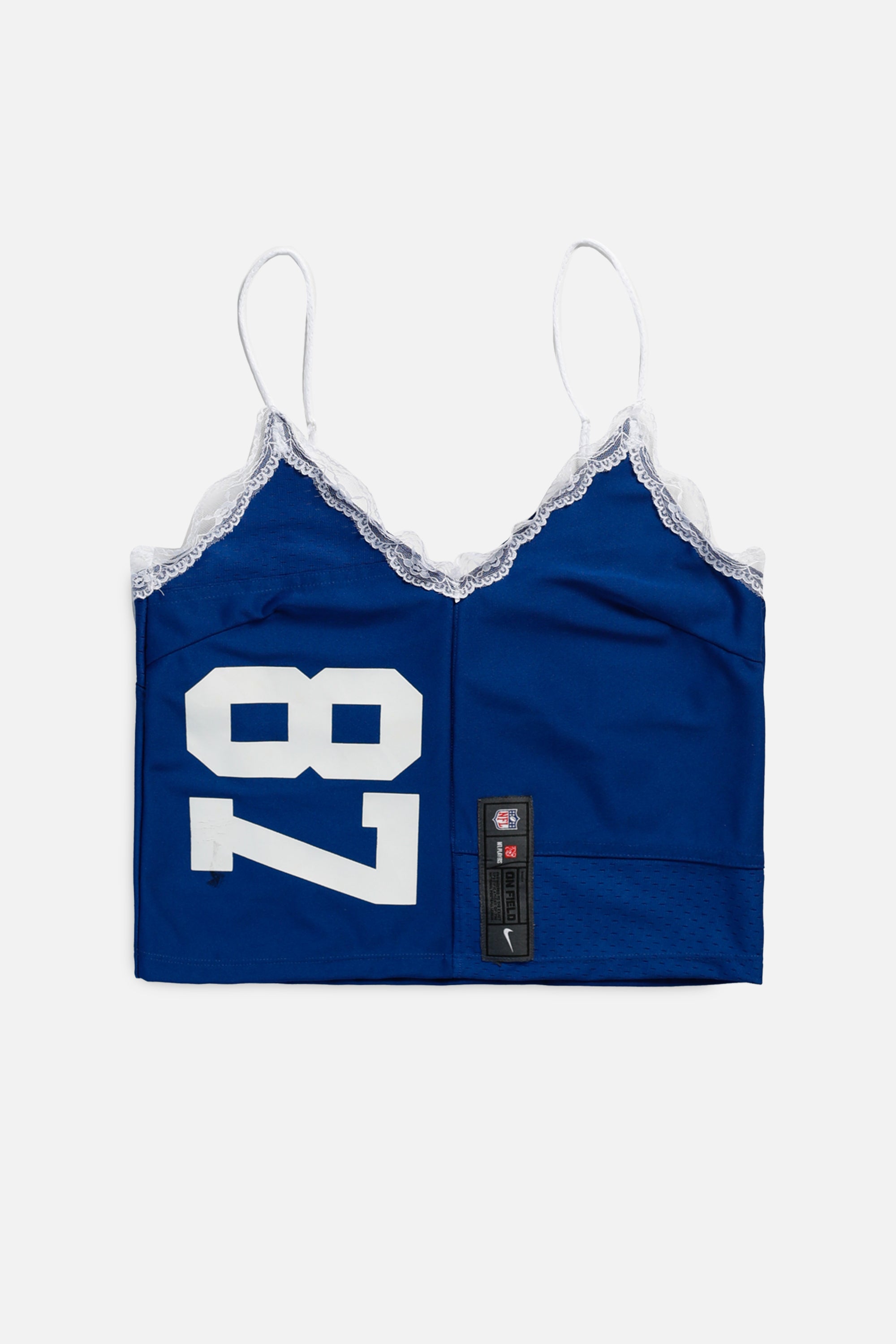 Rework NY Jets Lace Tank - M-TOPS-NFL-Frankie Collective