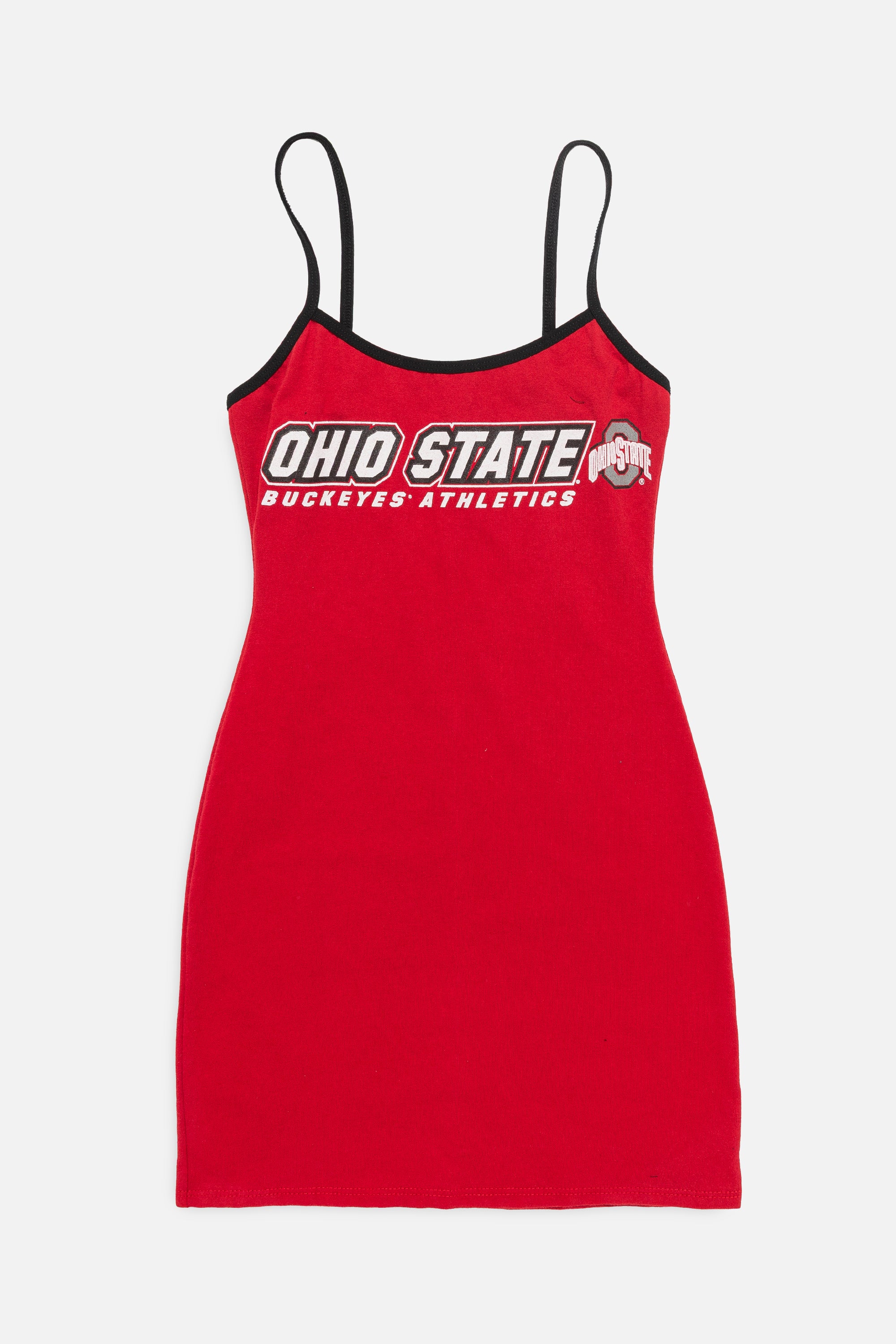 Rework Ohio State Buckeyes Mini Dress-NCAA-Frankie Collective-Rework-Vintage-Streetwear