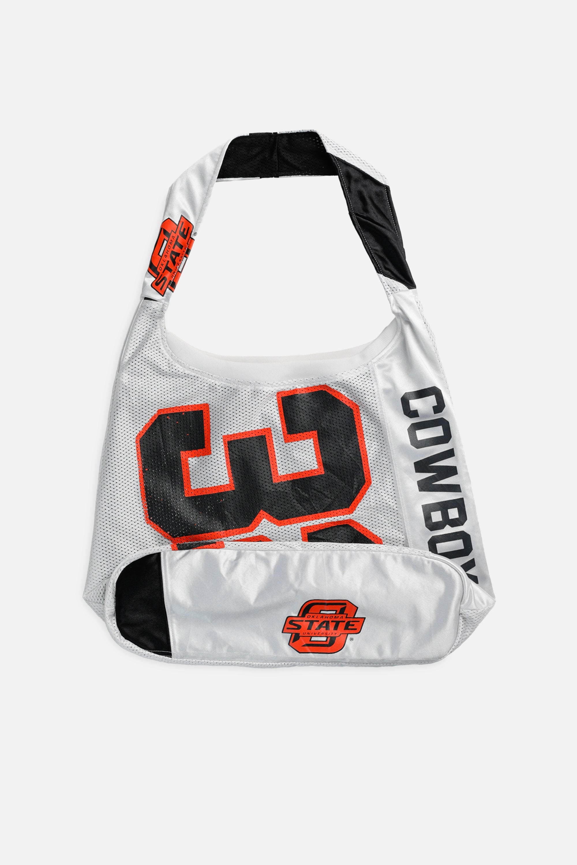 Rework Oklahoma State Cowboys NCAA Tote Bag-BAGS-NCAA-Frankie Collective Rare Vintage Streetwear Reworks