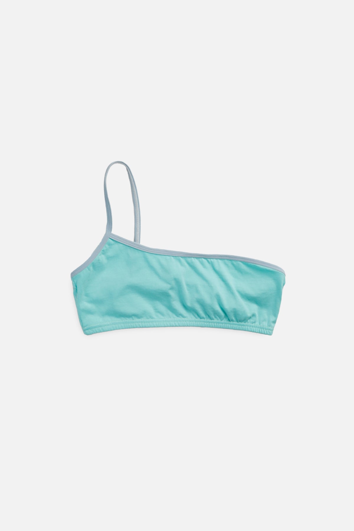 Rework One Shoulder Bra Top - M-BRA TOPS-vendor-unknown-M-Frankie Collective Rare Vintage Streetwear Reworks