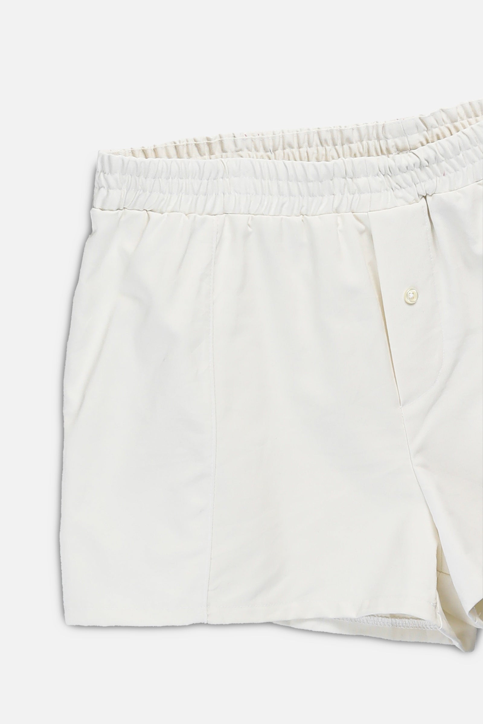 Rework Oxford Mini Boxer Shorts - L-BOTTOMS-vendor-unknown-L-Frankie Collective Rare Vintage Streetwear Reworks